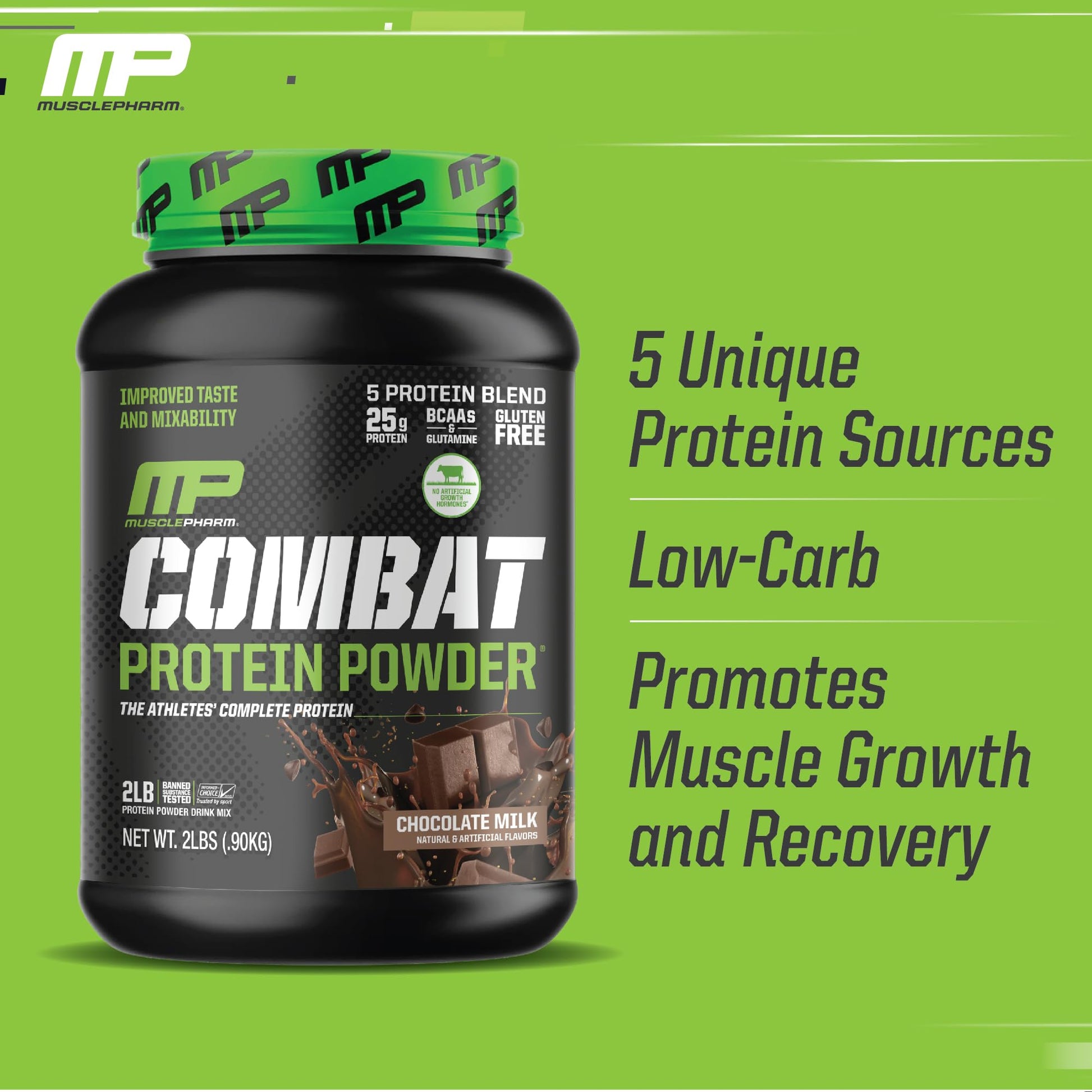 Muscle Pharm Combat Protein Powder, Fuels Muscles for Productive Workouts, 5 Protein Muscle Pharm uk supplements