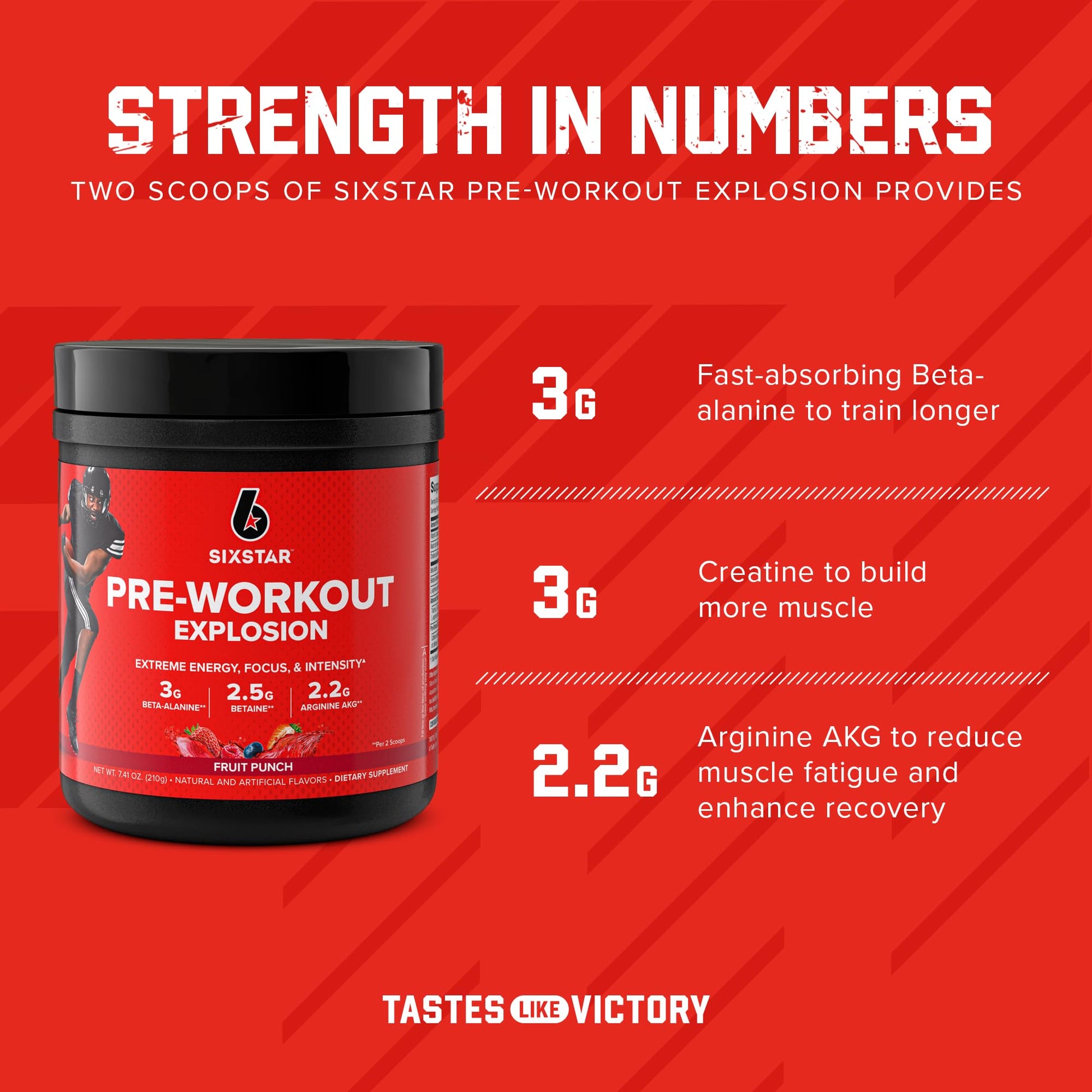 Six Star Pre Workout, PreWorkout Explosion, Pre Workout Powder for Men & Women Six Star uk supplements