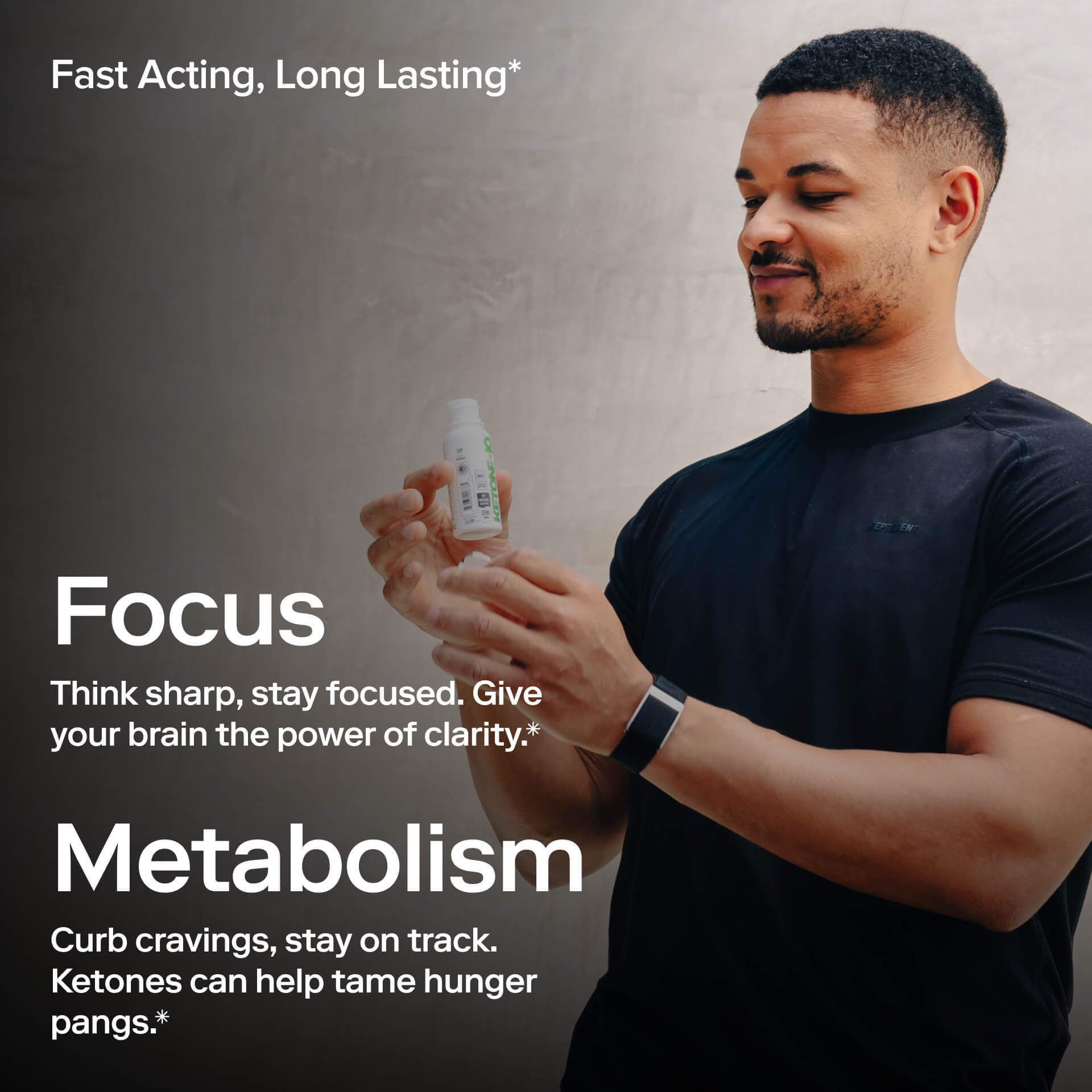 Ketone-IQ Caffeine Performance Energy Shots – Clean Energy for Focus & Endurance, 5g Ketones, 100mg Green Tea Caffeine, B Vitamins, 12 Pack (Grape) Ketone-IQ uk supplements