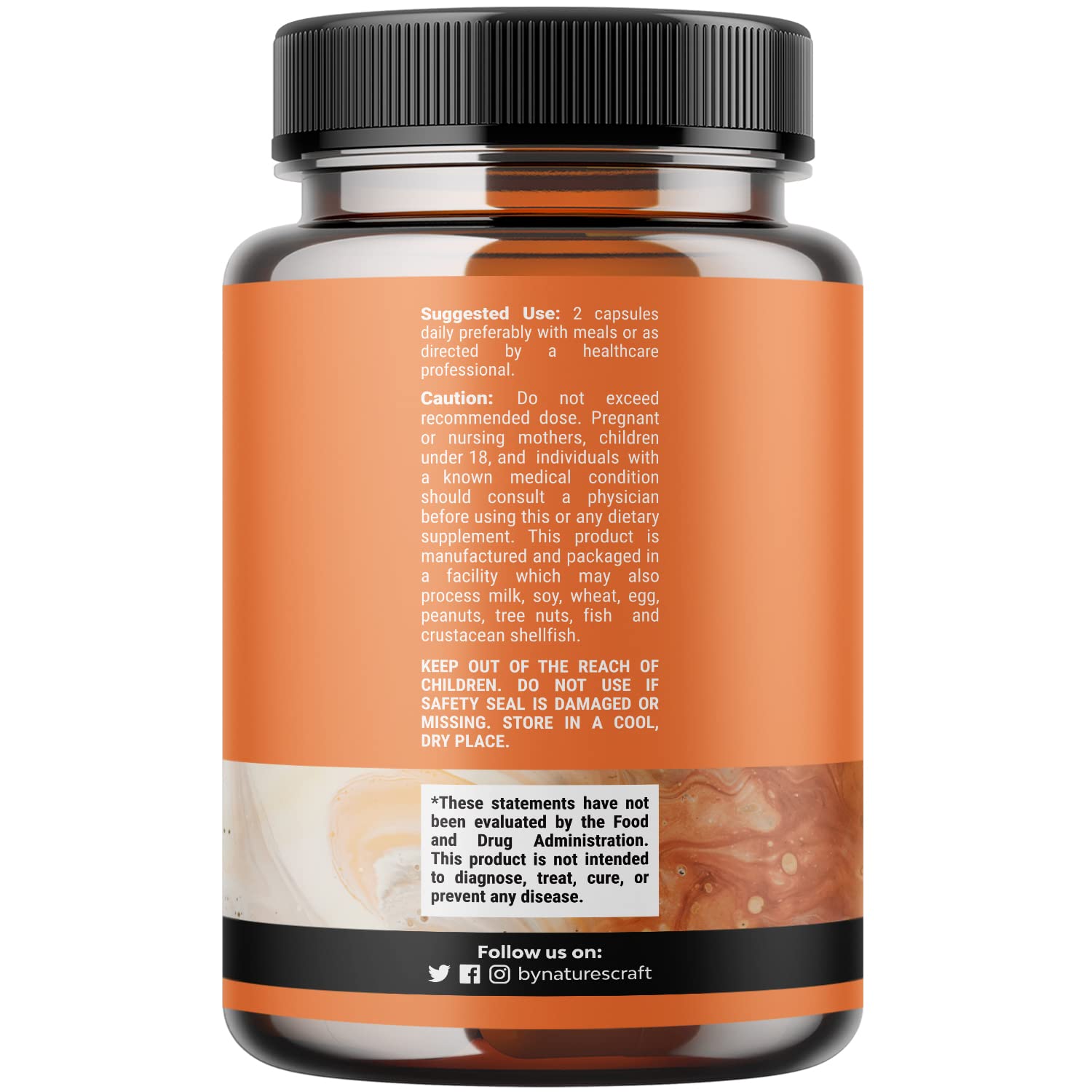 Herbal Thyroid Support Complex - Iodine Thyroid Supplement with L Tyrosine Bladderwrack Natures Craft uk supplements
