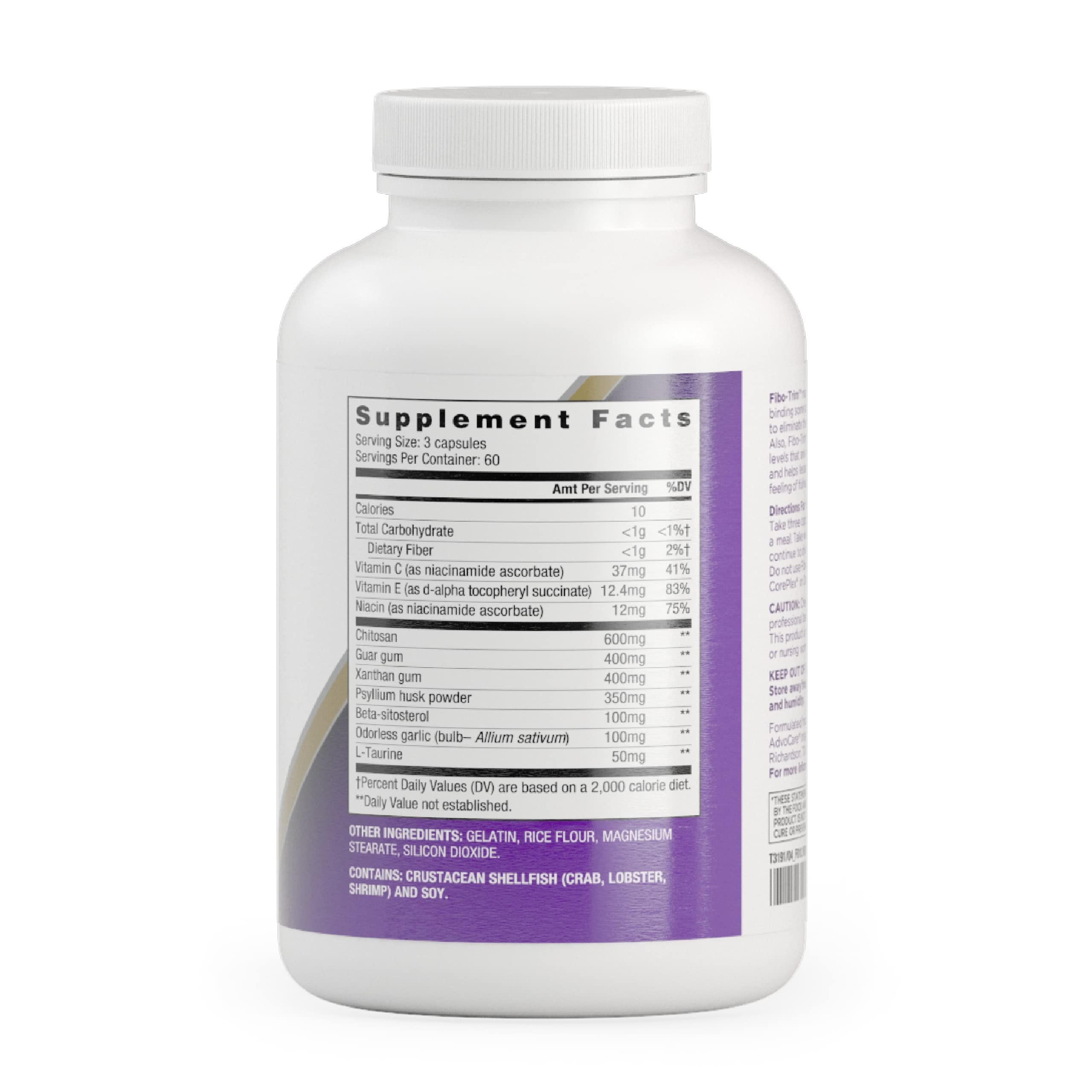 AdvoCare Fibo-Trim Vitamin and Herbal Supplement - Appetite Suppressant for Weight Loss AdvoCare uk supplements