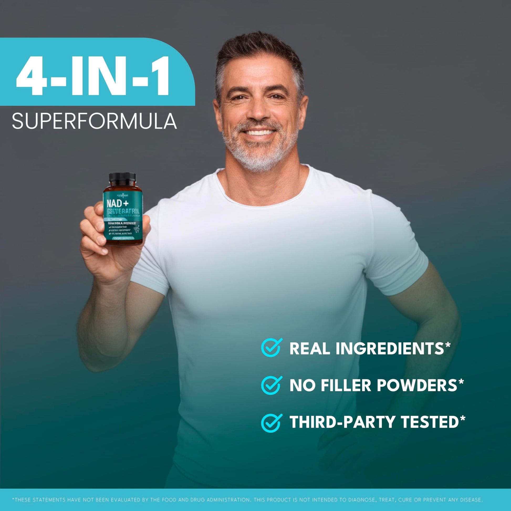 NEW AGE NAD+ Supplement Complex – NAD+ 300 mg with Astaxanthin, Urolithin A, Resveratrol, CoQ10 & Antioxidant Blend – Cellular Energy, Support or Women & Men – Vegan, Non-GMO- 120 Count NEW AGE uk supplements