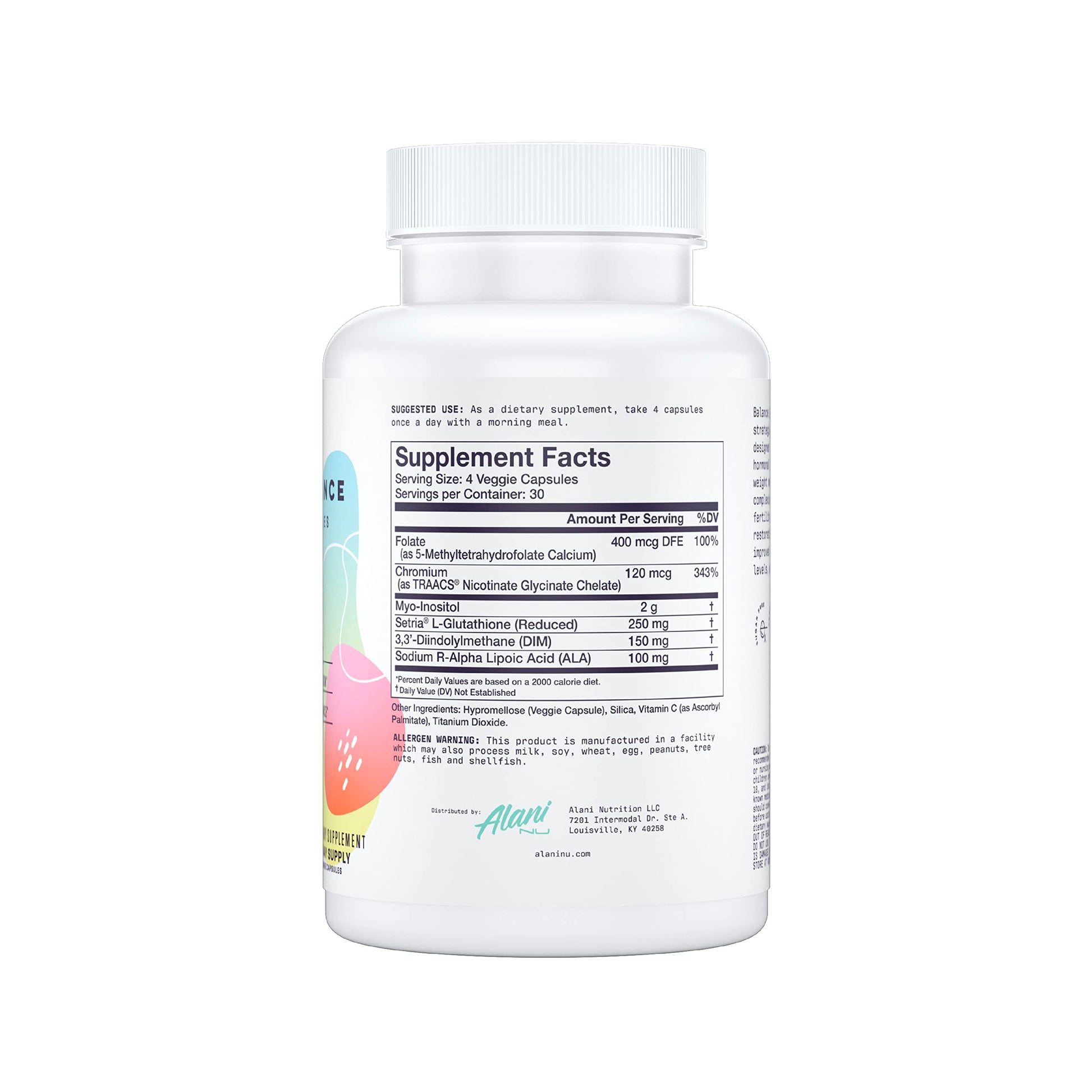 Alani Nu Hormonal Balance, Weight Management Support, Skin Complexion Support, 120 Capsules Alani Nu uk supplements