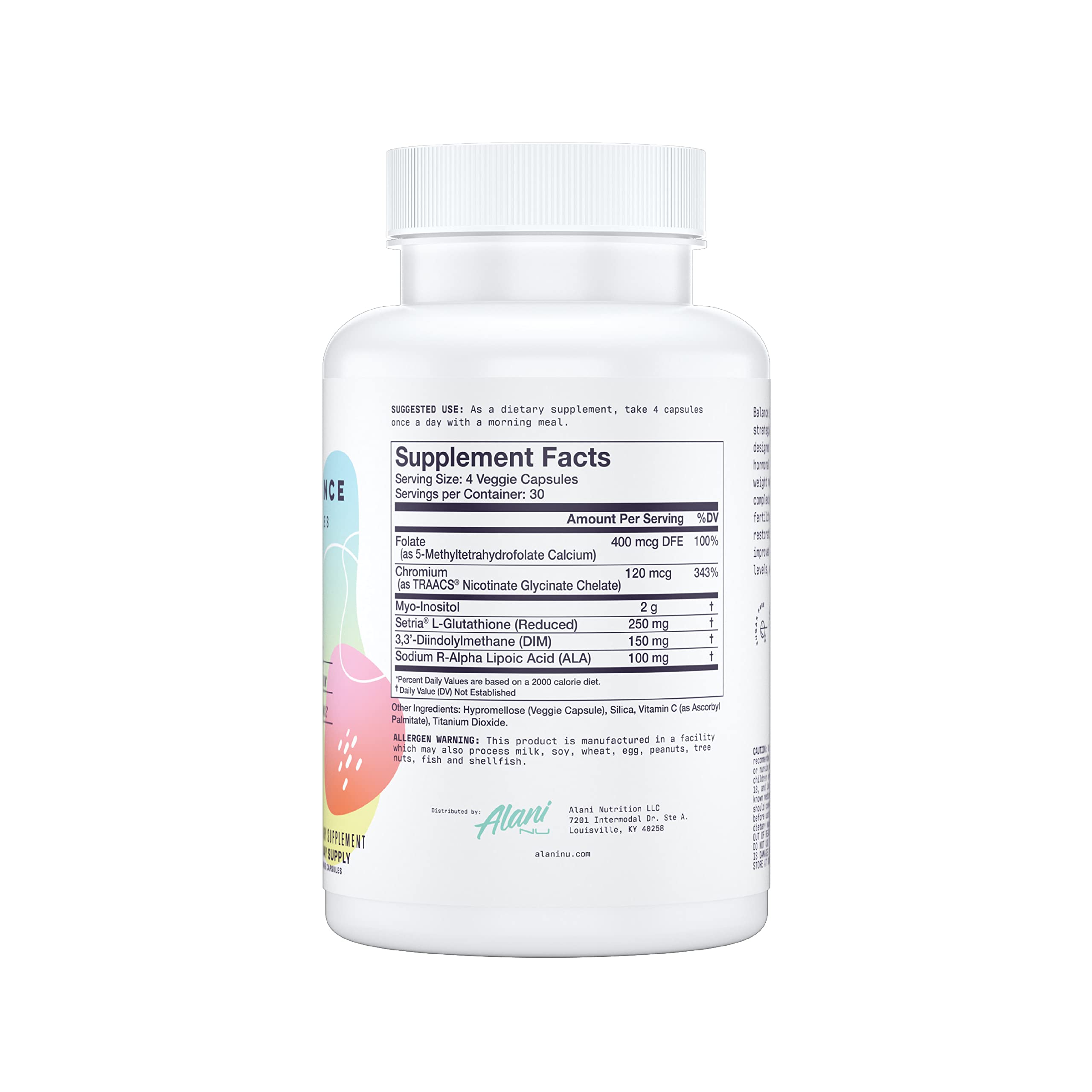 Alani Nu Hormonal Balance, Weight Management Support, Skin Complexion Support, 120 Capsules Alani Nu uk supplements