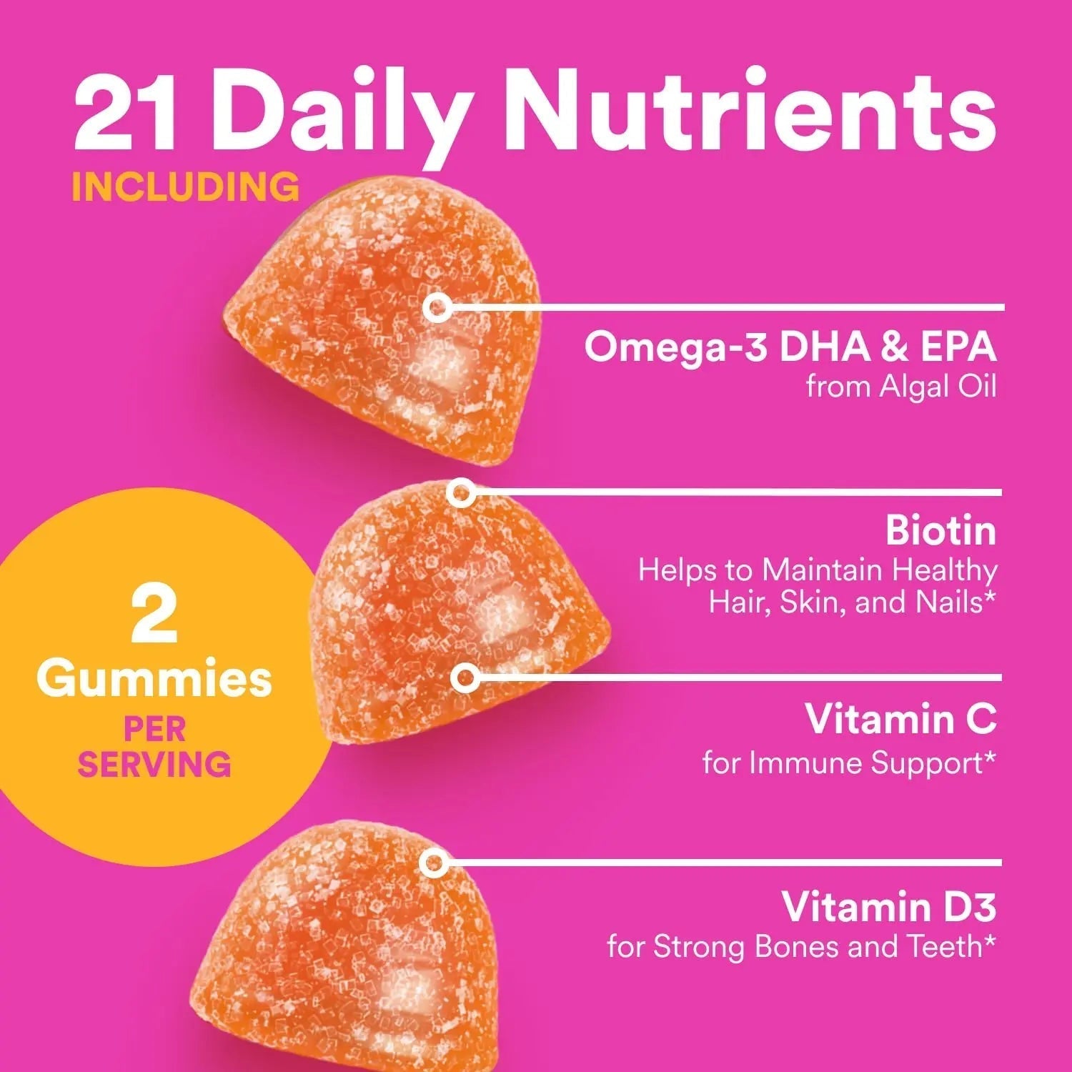SmartyPants Teen Girl Multivitamin Gummies - Improved Formula: Omega 3 (DHA/EPA), Vitamin C, D3, B12, Vitamin A, K & Zinc SmartyPants uk supplements