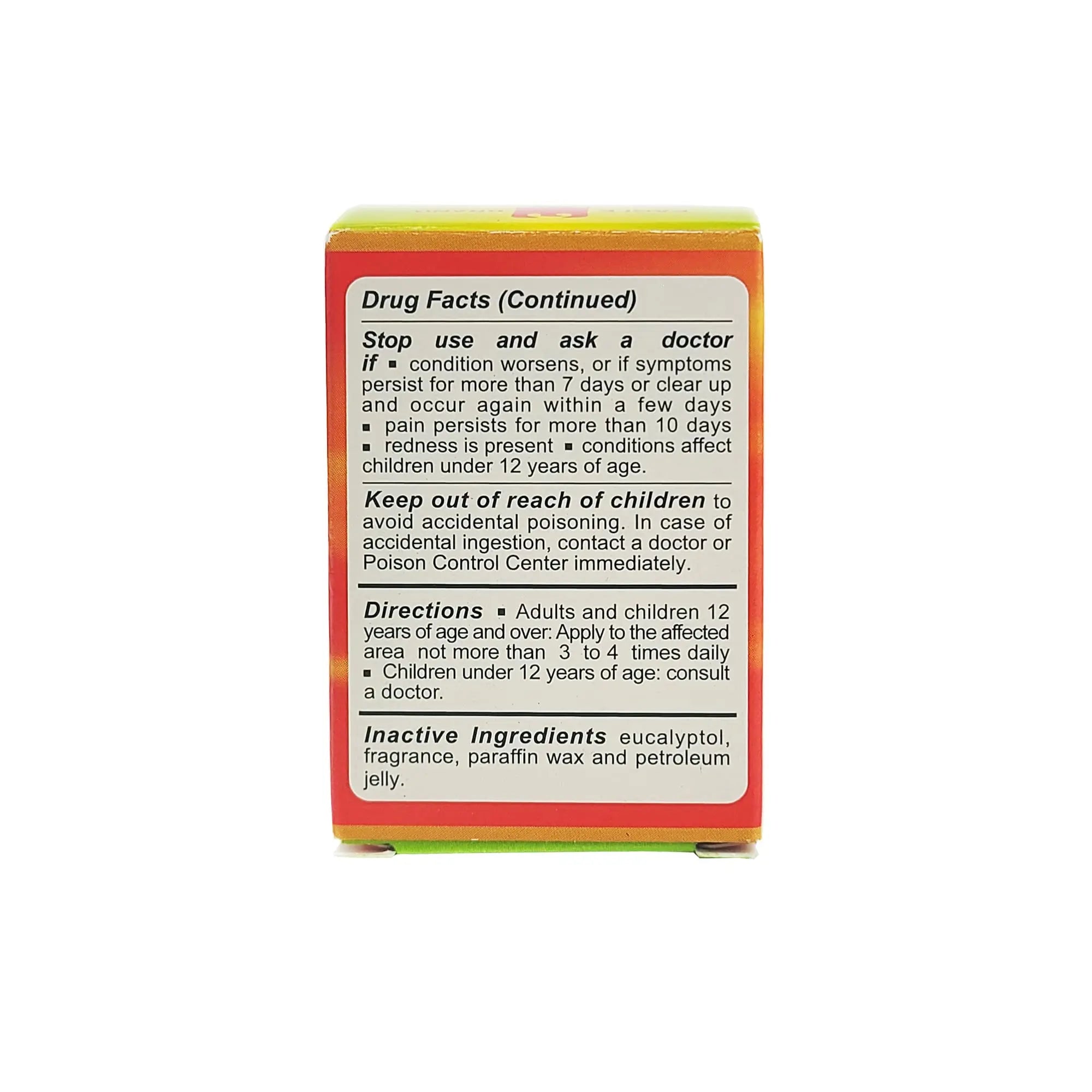 Eagle Brand Muscular Balm, External Analgesic, Warming Pain Relief, 0.7oz x 3, (Pack of 3) Generic uk supplements