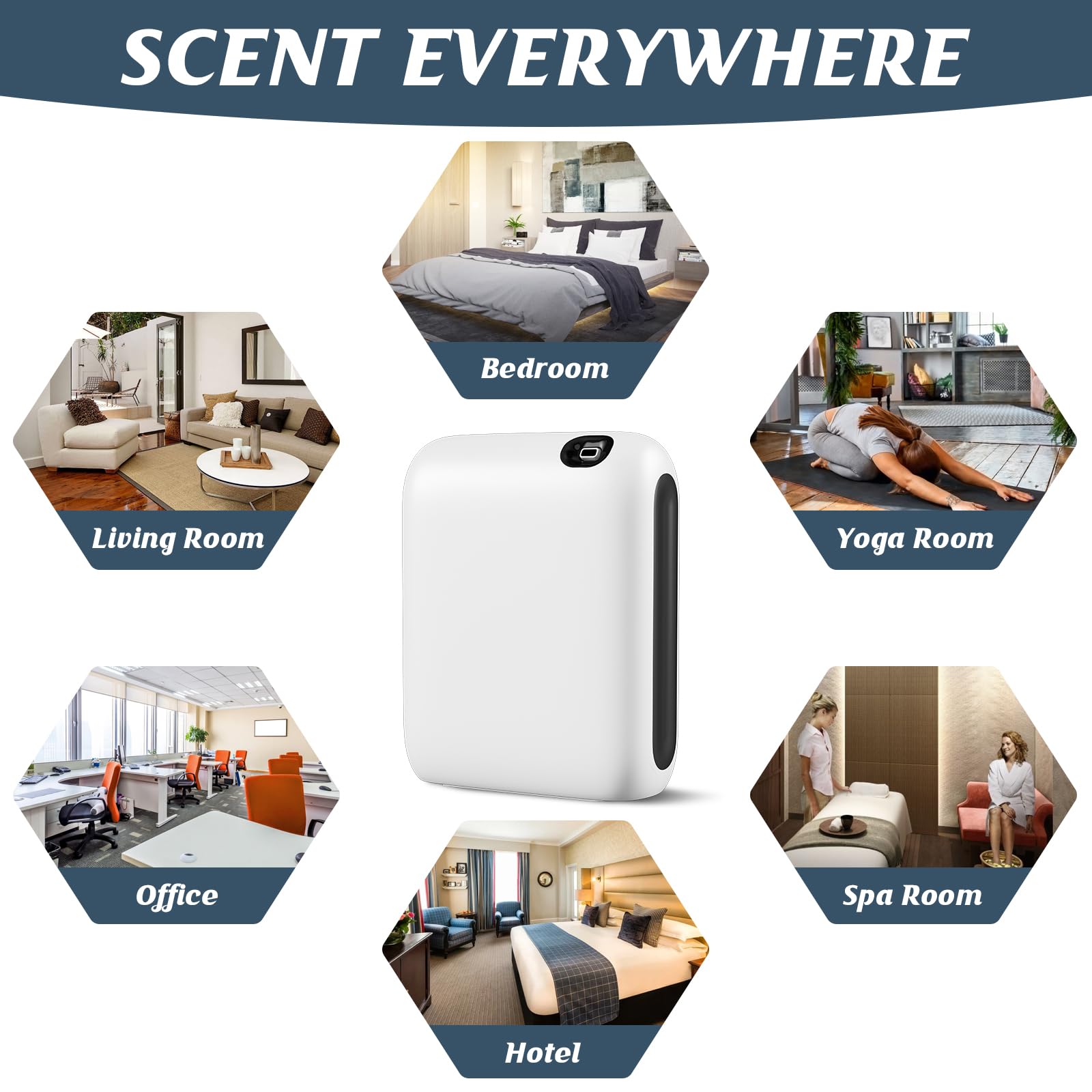 Barthelemy Scent Air Machine for Home, 1500 Sq. Ft Coverage Waterless Essential Oil Diffuser Barthelemy uk supplements