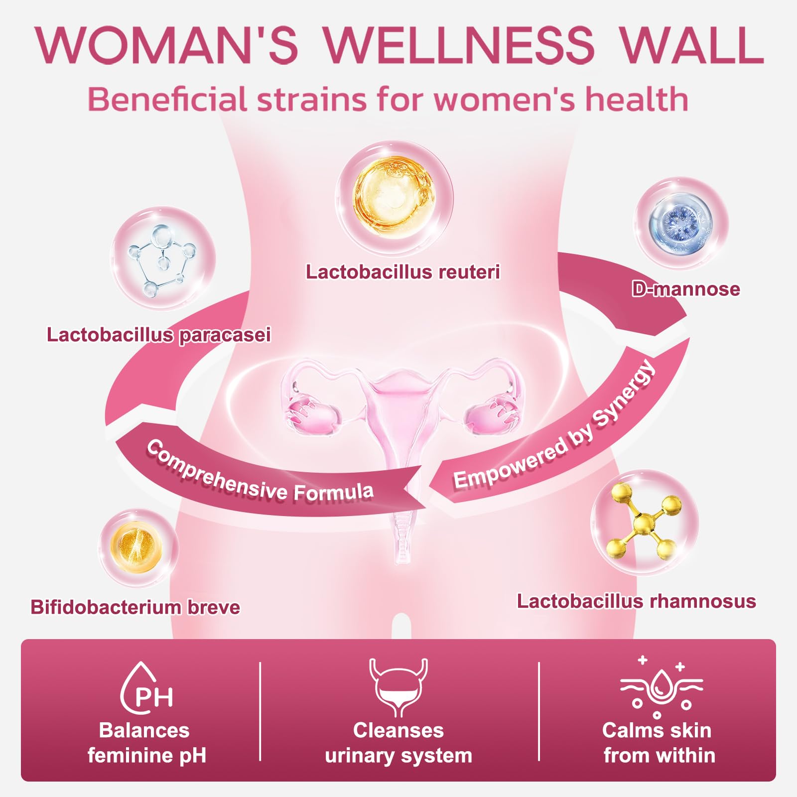 NATURE TARGET Probiotics for Women Probiotic Powder - 50 Billion CFUs, 13 Strains Supports for Digestive Vaginal Health, Bloating Relief, 30 Stick Packs NATURE TARGET uk supplements