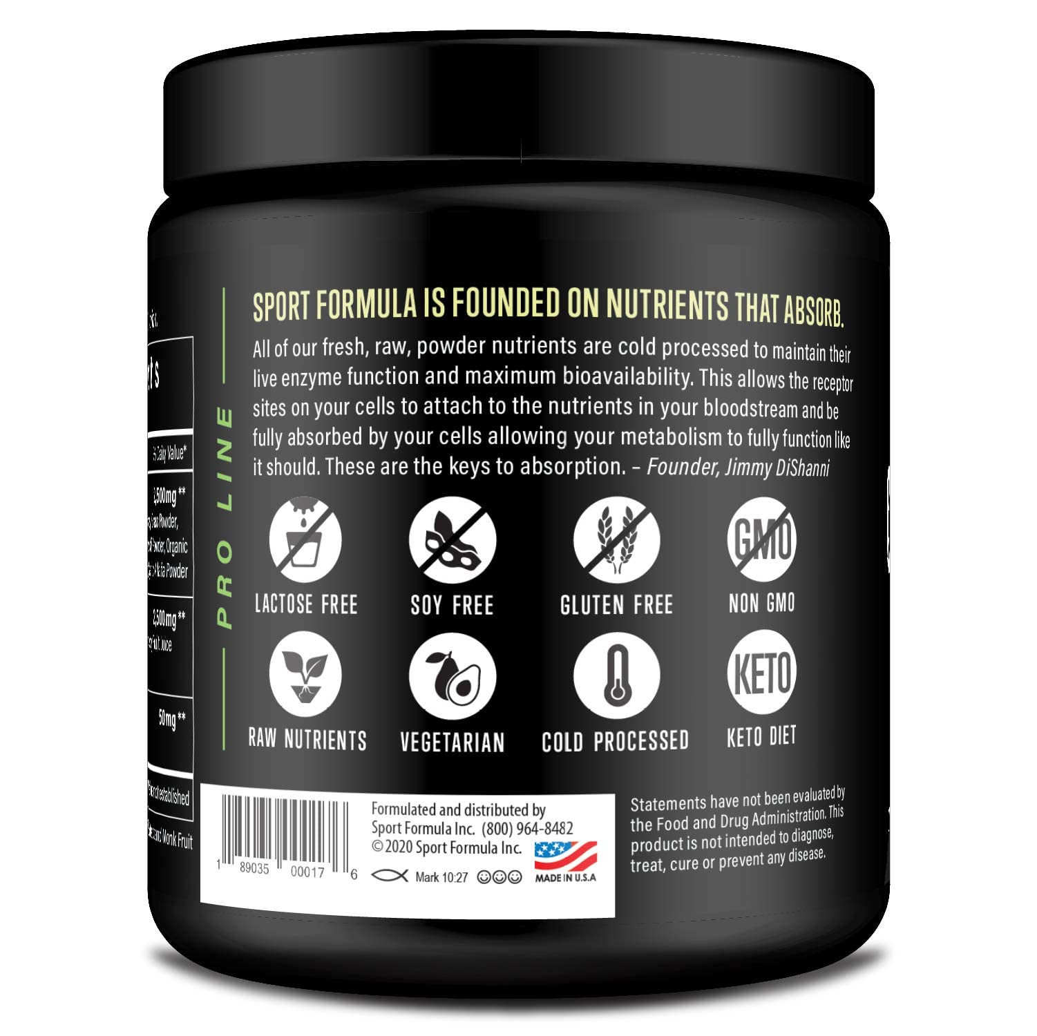 Sport Formula 99 Organic Greens Superfood Powder, Cold Pressed Vegan and Keto Powder, Non-GMO, Low Calorie Daily Green Juice Powder Sport Formula 99 uk supplements