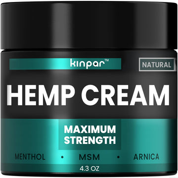 KINPAR Cream - Professional Gel Formula with Natural Turmeric, Arnica, MSM, Glucosamine, Eucalyptus & Emu Oil – Maximum Strength – Formulated in The USA - 4 oz KINPAR uk supplements