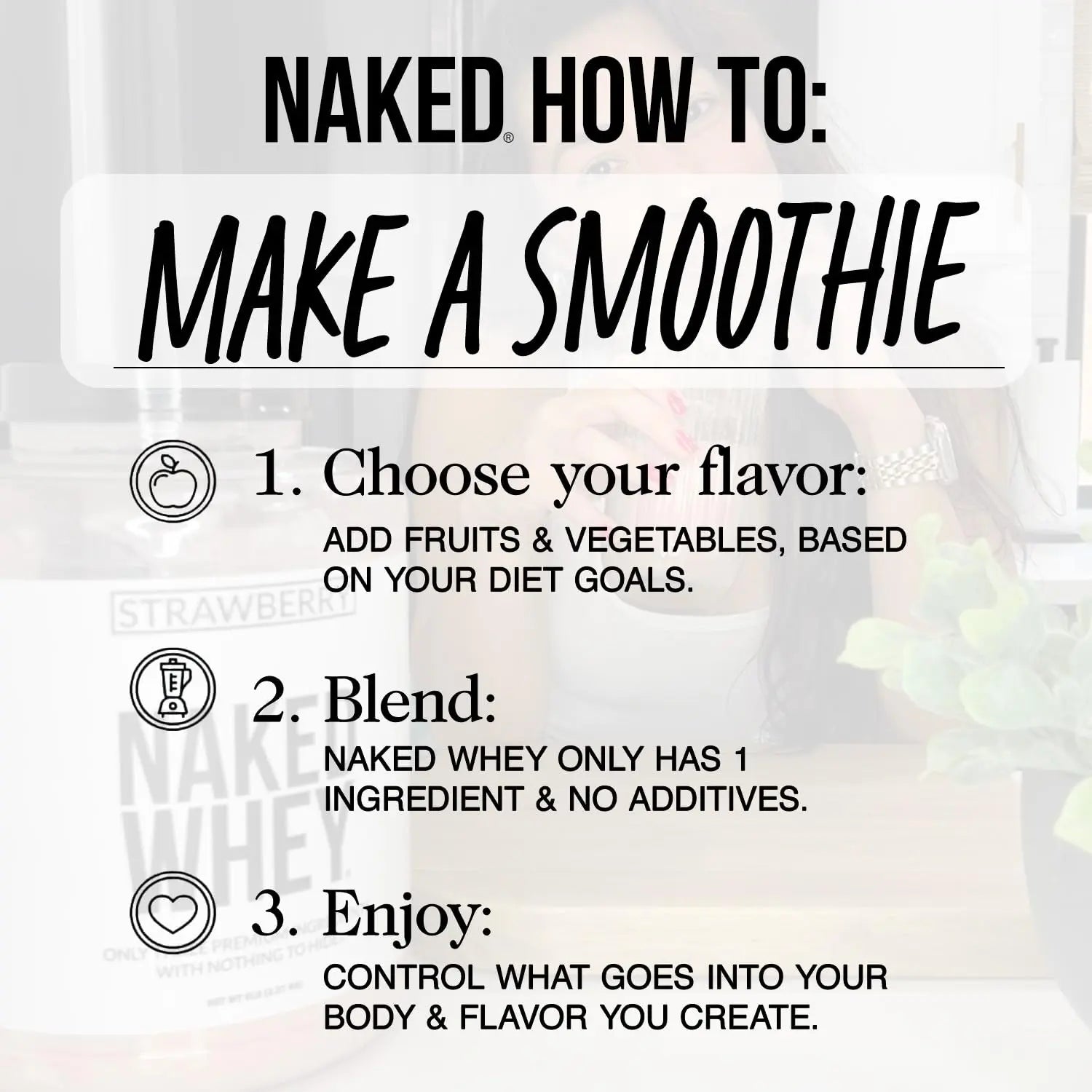 NAKED Whey 1Lb - Only 1 Ingredient, Grass Fed Whey Protein Powder, NSF Certified, Undenatured, No Gmos, No Soy, Gluten Free NAKED uk supplements