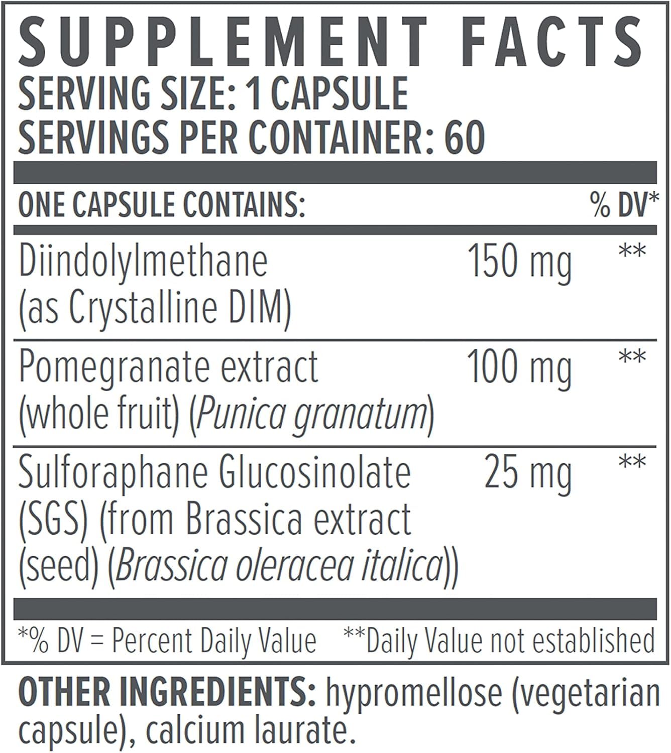 Biote Nutraceuticals - DIM SGS + - Hormone + Detox (60 Capsules) Biote uk supplements