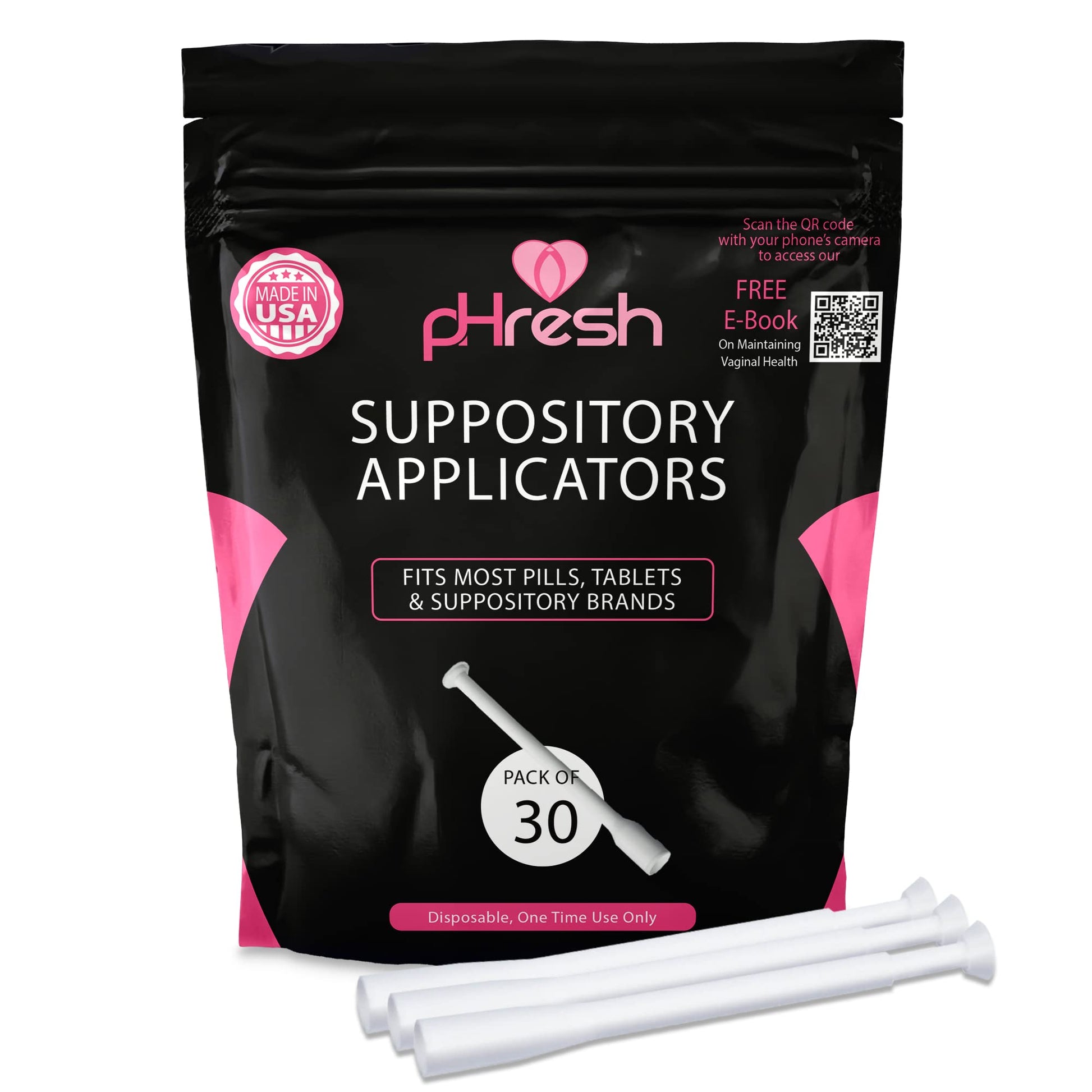 ACE NUTRITION Boric Acid Suppositories + 30 Applicators ACE NUTRITION uk supplements
