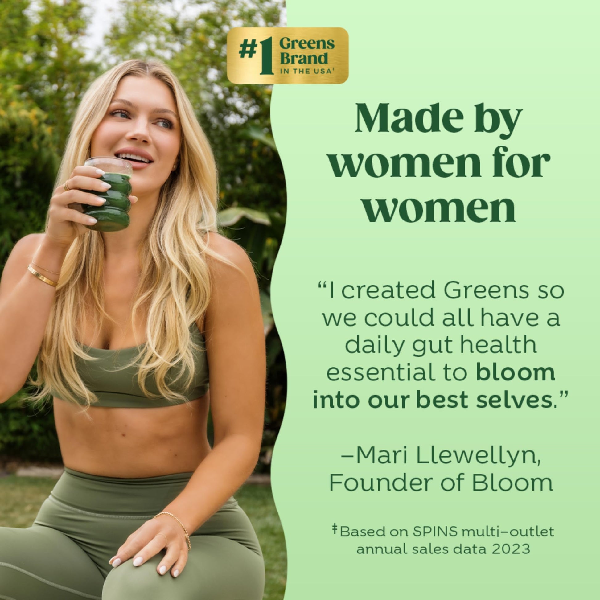 Bloom Nutrition Super Greens Powder Smoothie & Juice Mix - Probiotics for Digestive Bloom Nutrition uk supplements