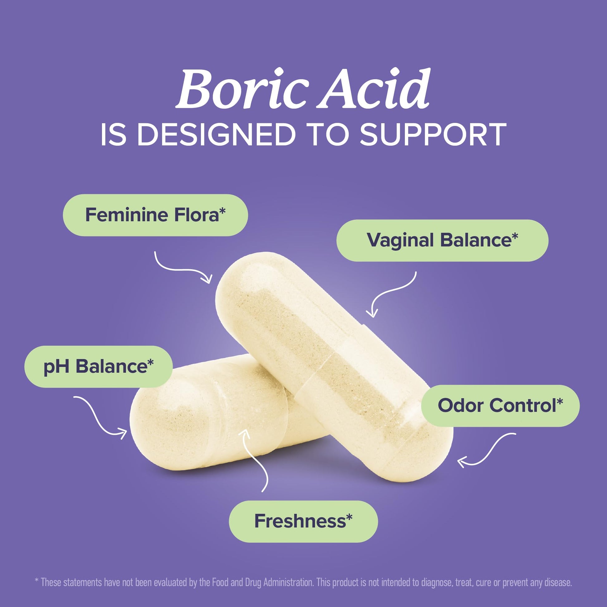Boric Acid Suppositories for Women 600mg | pH Balance, Vaginal Odor & Itching | Feminine Hygiene & Intimate Health Support | Boric Acid for Women Vaginal Suppositories | Unscented, Vegan | 30 Ct SMNutrition uk supplements