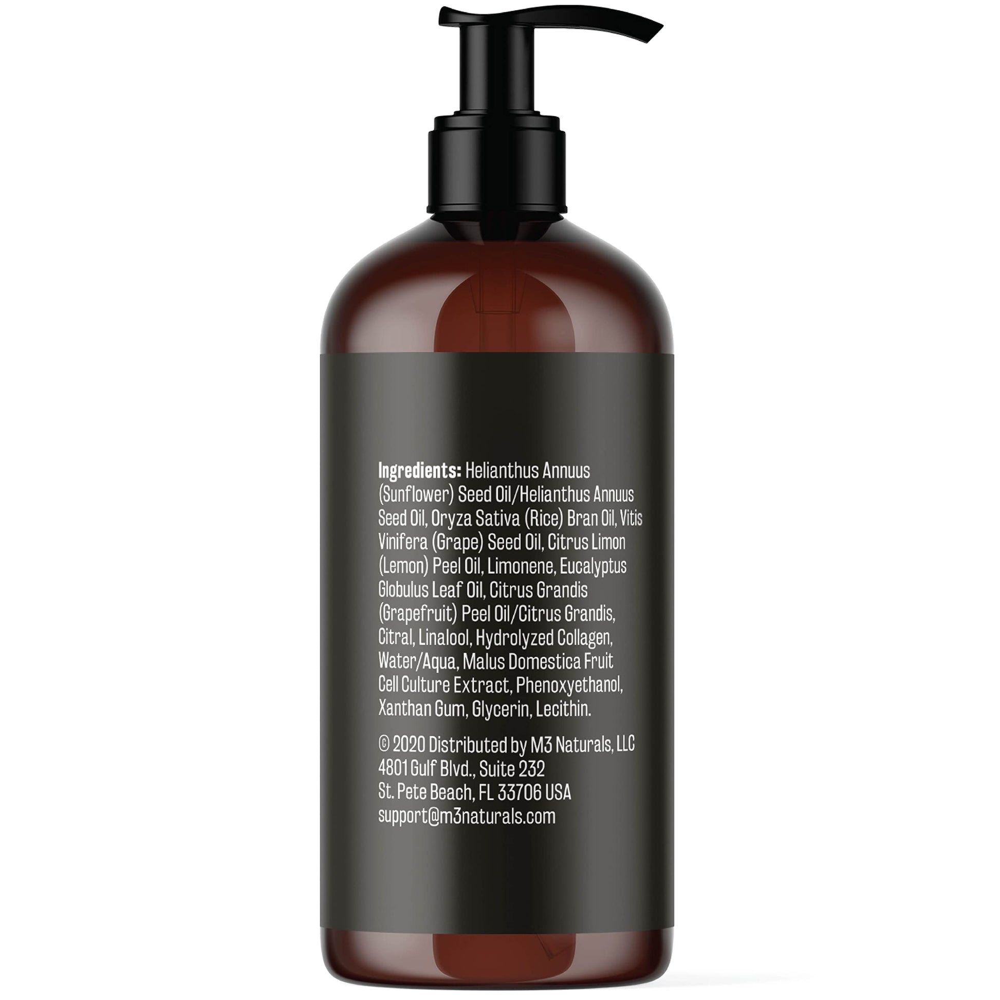 Anti Cellulite Massage Oil for Massage Therapy - Collagen and Stem Cell Skin Tightening M3 Naturals uk supplements