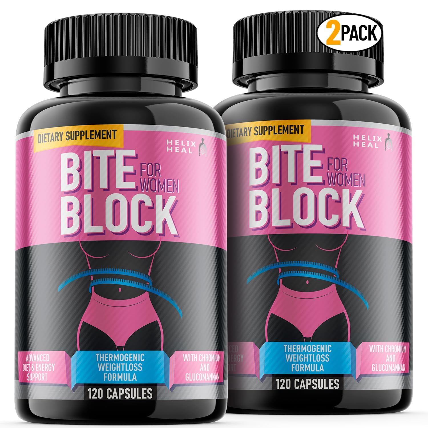Appetite Suppressant for Women - Weight Loss Pills for Bloating Relief & Carb Blocker Helix Heal uk supplements