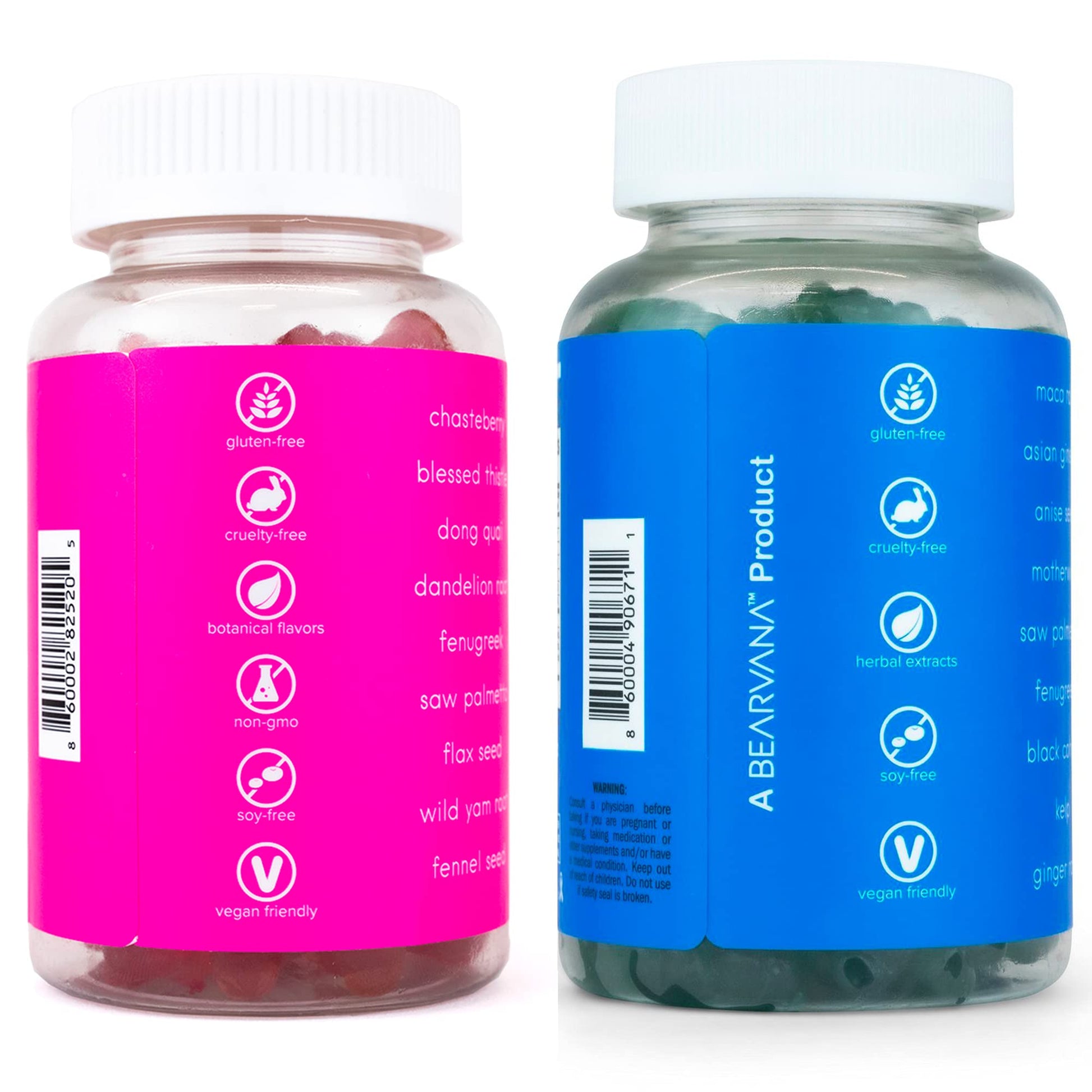 BEARVANA Gummies Combo Pack - Chest and Bum Gummies - Workout Aid - Women’s BEARVANA uk supplements
