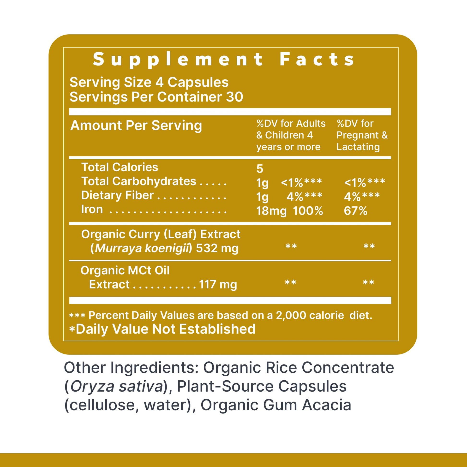 Premier Research Labs Phyto-Iron - Plant Based Iron for Men & Women for Blood Support, Curry Leaves Supplement, Iron Supplements, Non-Heme Iron, 18mg Iron Per Serving - 120 Vegetarian Capsules Premier Research Labs uk supplements