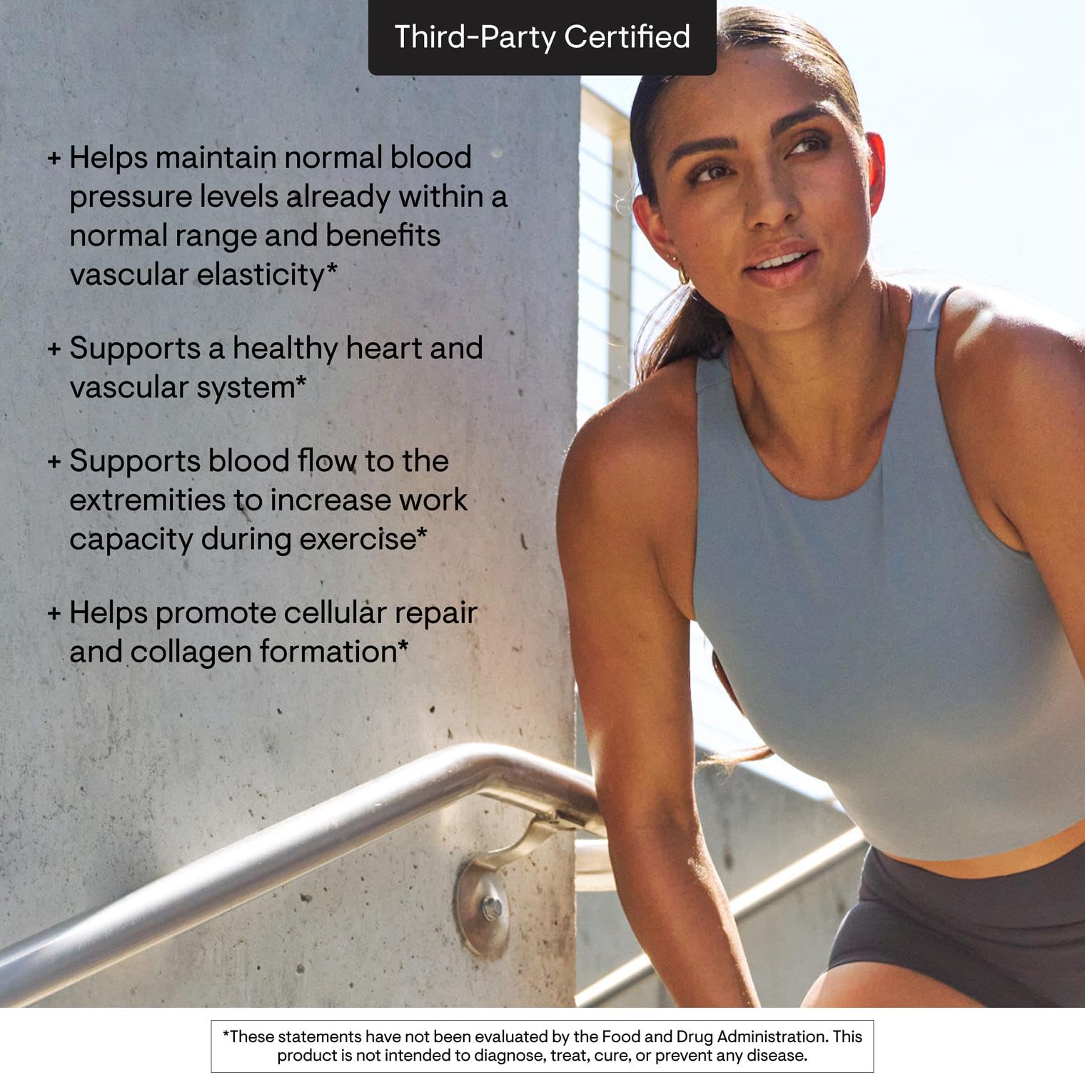 THORNE - L-Arginine - Sustained-Release - Supports Heart Health, Nitric Oxide Production, Exercise Capacity & Optimal Blood Flow* - Third-Party Certified