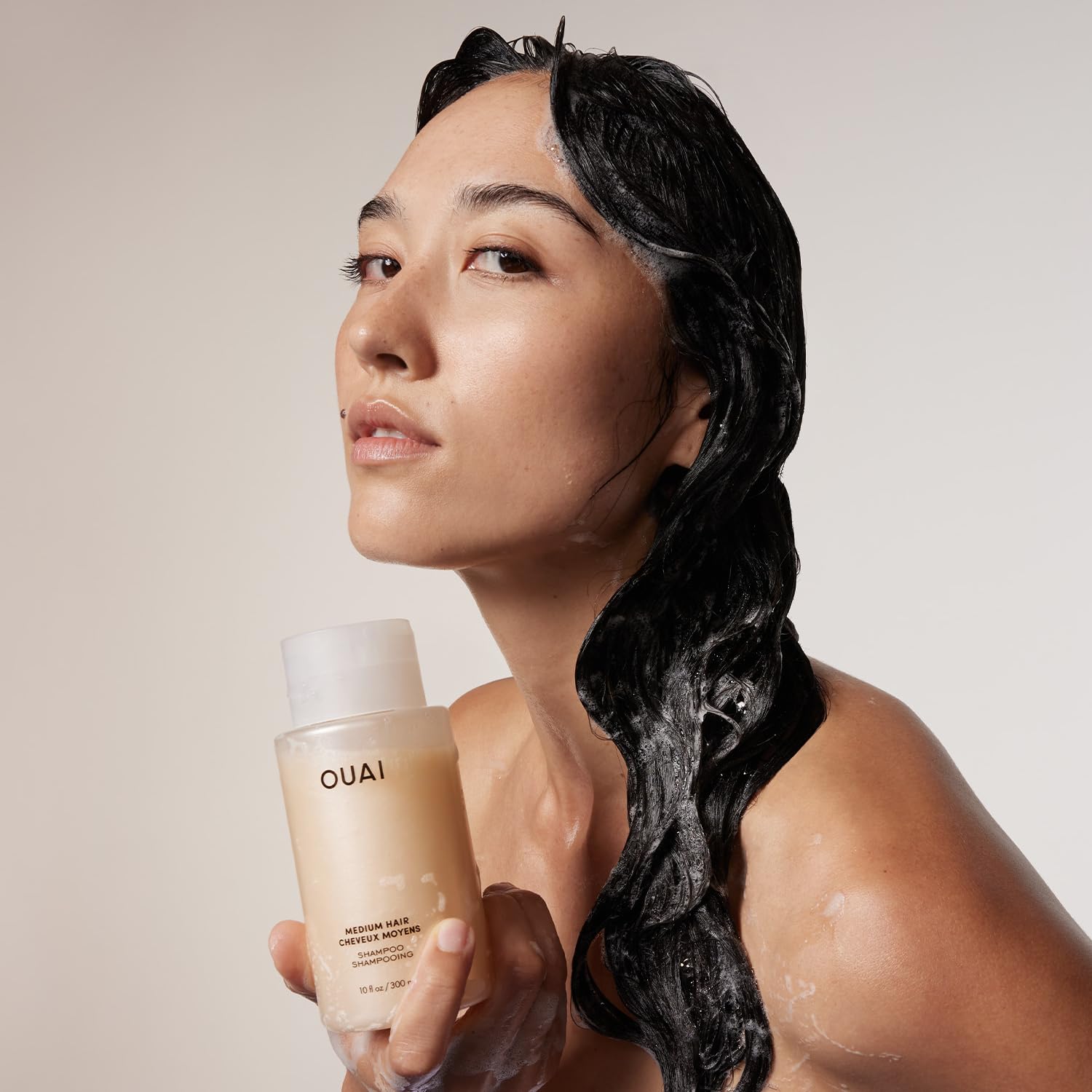OUAI Medium Shampoo Refill - Hydrating Shampoo with Coconut Oil, Babassu, Kumquat Extract and Keratin - Strengthens, Nourishes and Adds Shine - Paraben, Phthalate and Sulfate Free Hair Care (32 Fl Oz) OUAI uk supplements
