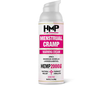 HMP BRANDS Menstrual Cramp Hemp Cream Supports Period Cramps Including Pre - Menstrual Cramp HMP BRANDS uk supplements