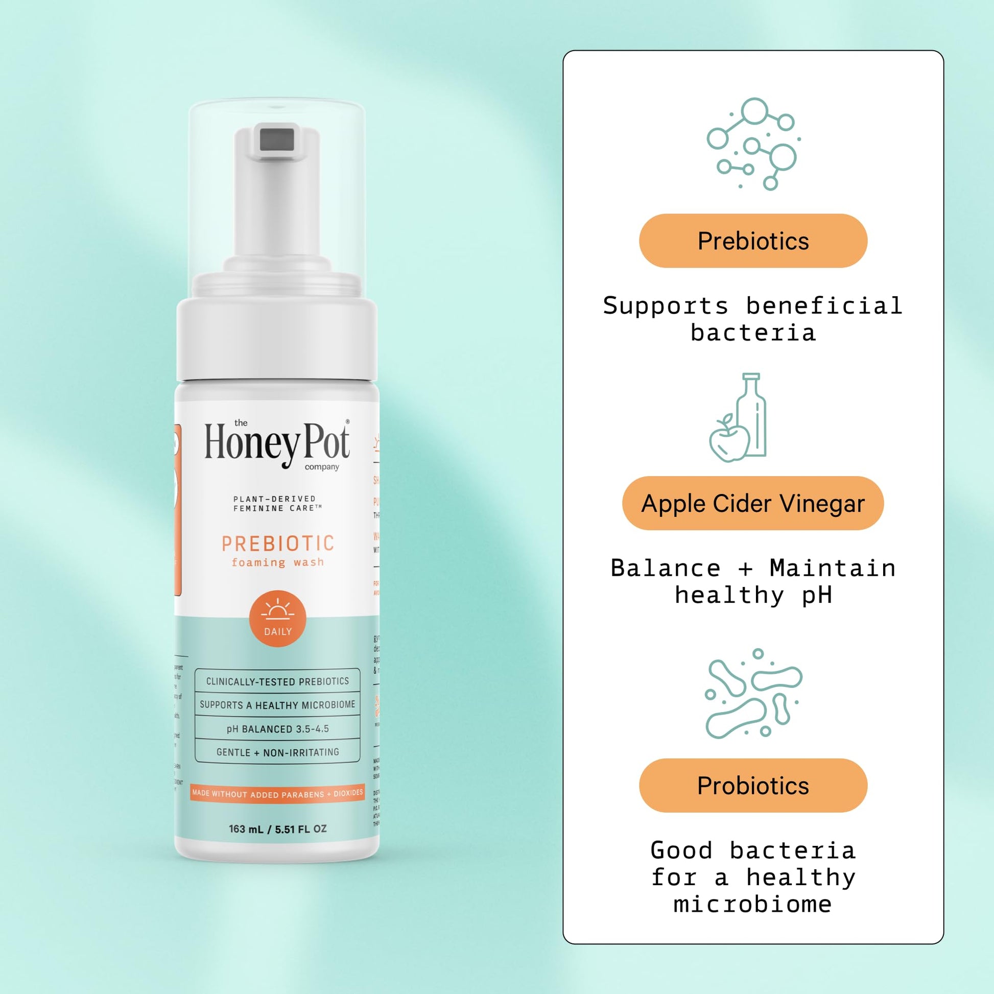 The Honey Pot Company - Prebiotic Feminine Wash - Herbal Infused Feminine Hygiene Wash The Honey Pot Company uk supplements