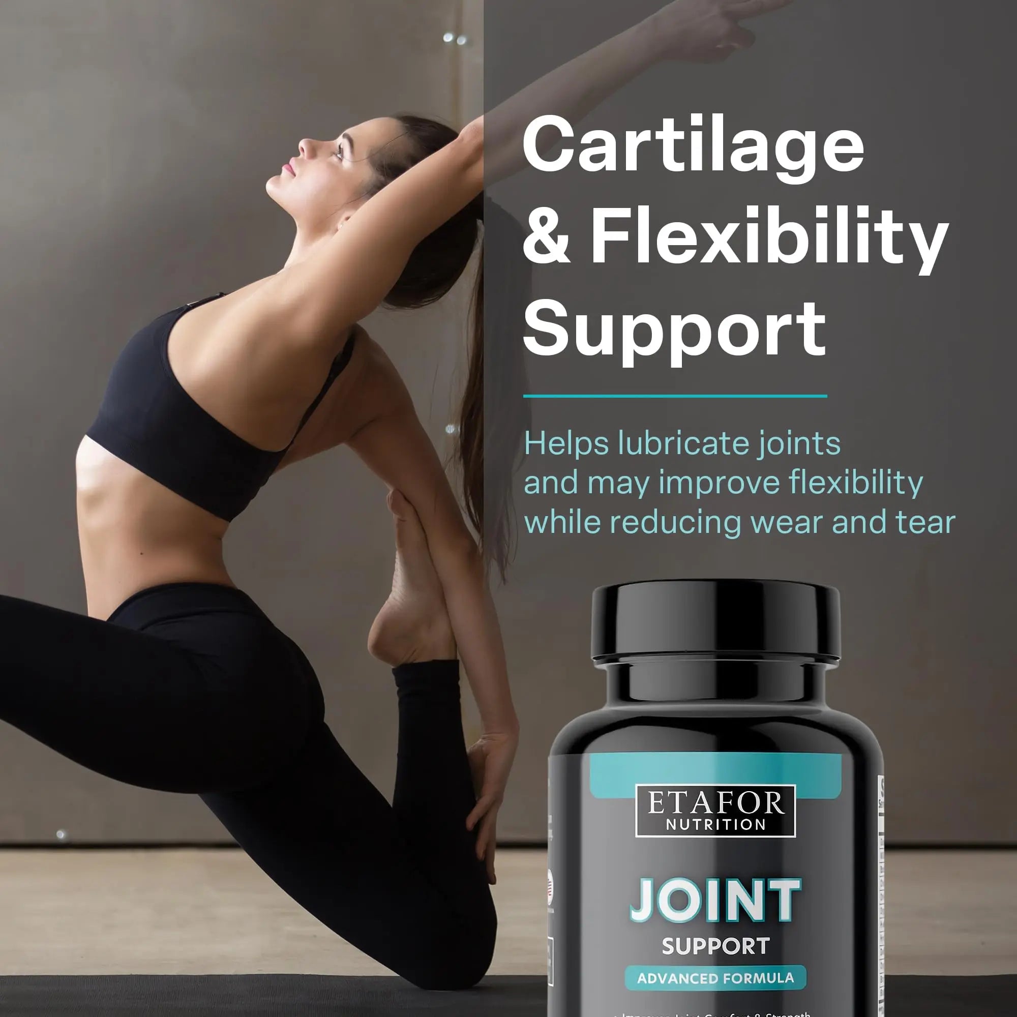 ETAFOR Joint Support Supplement - Joint Health Supplement with Glucosamine, Boswellia Serrata, Turmeric and Black Pepper Extract ETAFOR uk supplements