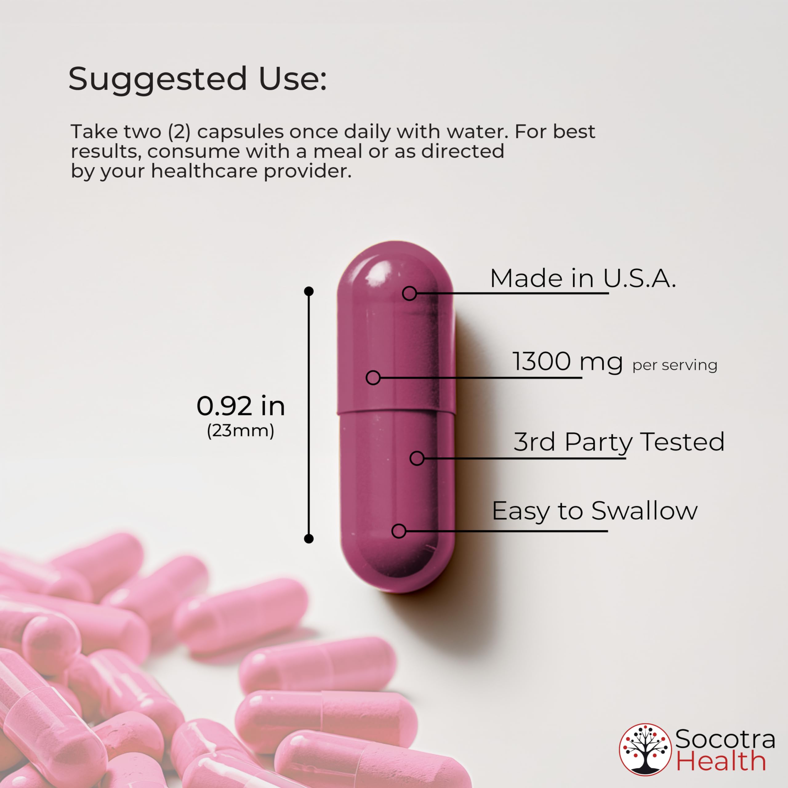 Socotra Health Beet Root Capsules - Made with Premium Organic Beetroot Powder Socotra Health uk supplements