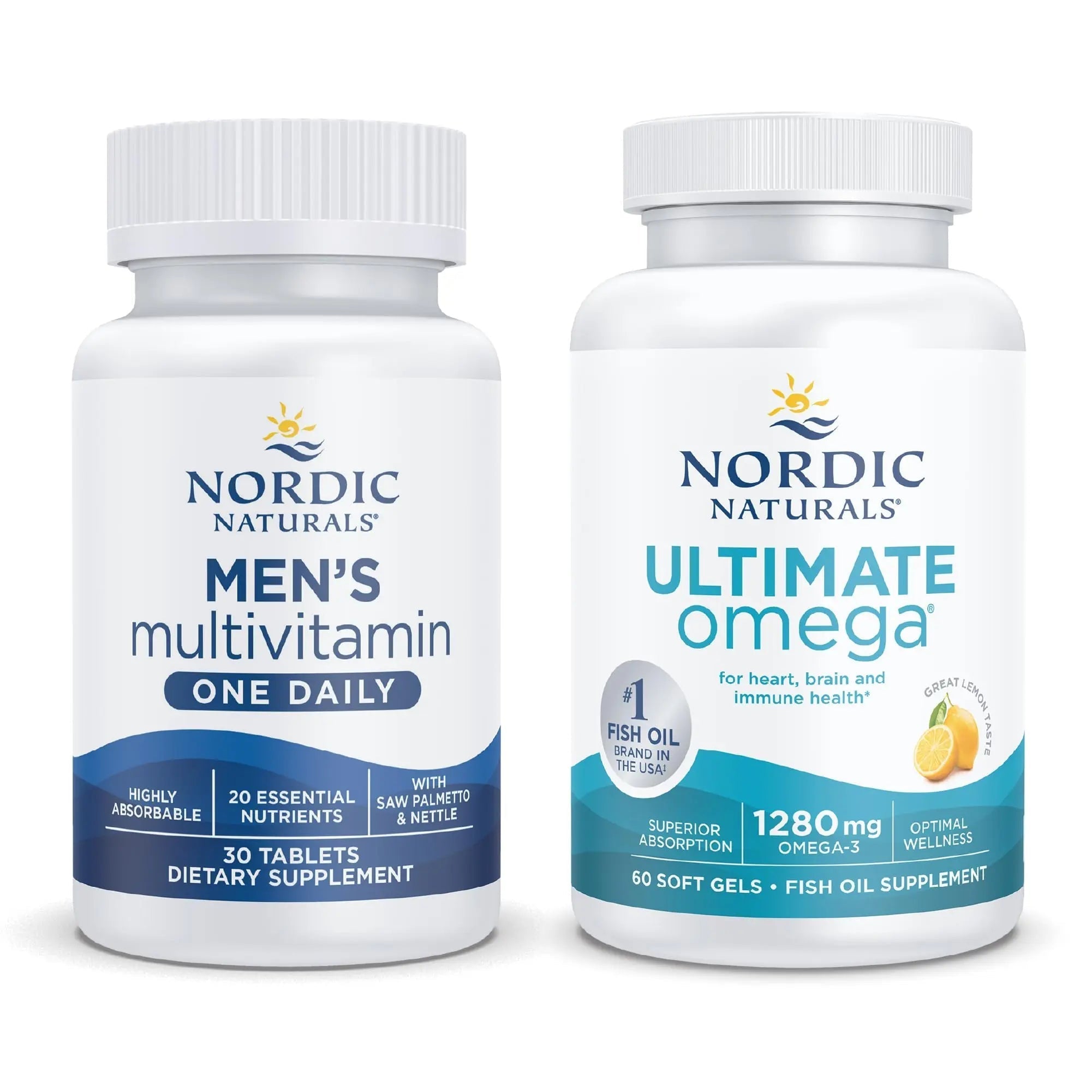 Nordic Naturals Starter Pack - Men's Multivitamin One Daily, Ultimate Omega Nordic Naturals uk supplements