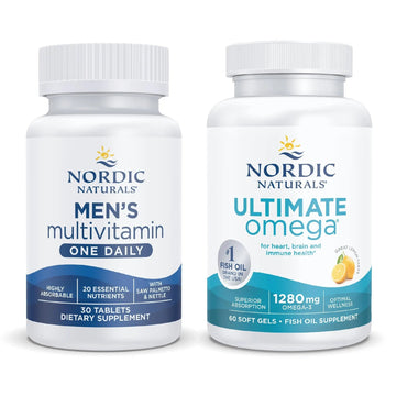 Nordic Naturals Starter Pack - Men's Multivitamin One Daily, Ultimate Omega Nordic Naturals uk supplements