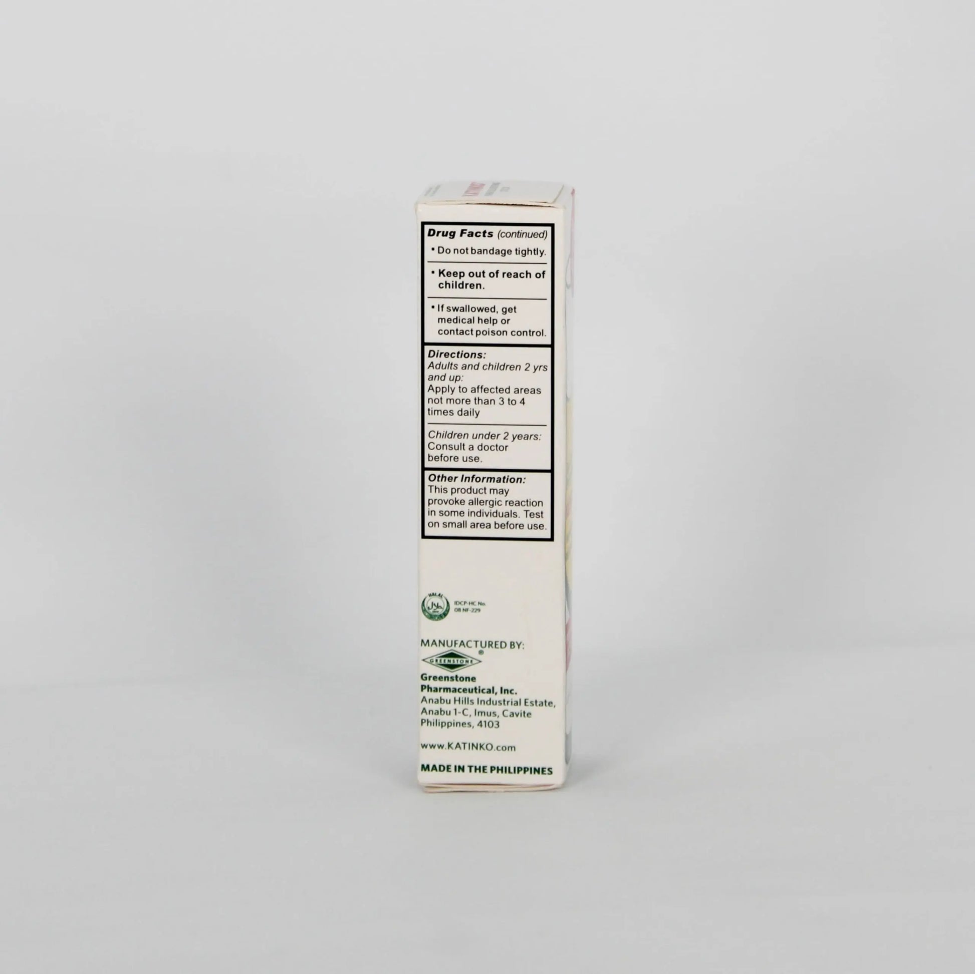 Katinko Pain and Itch Relieving Stick 12g - Effective for Muscle Strain, Neck Stiffness, Rheumatism, and Bruises (4) Katinko uk supplements