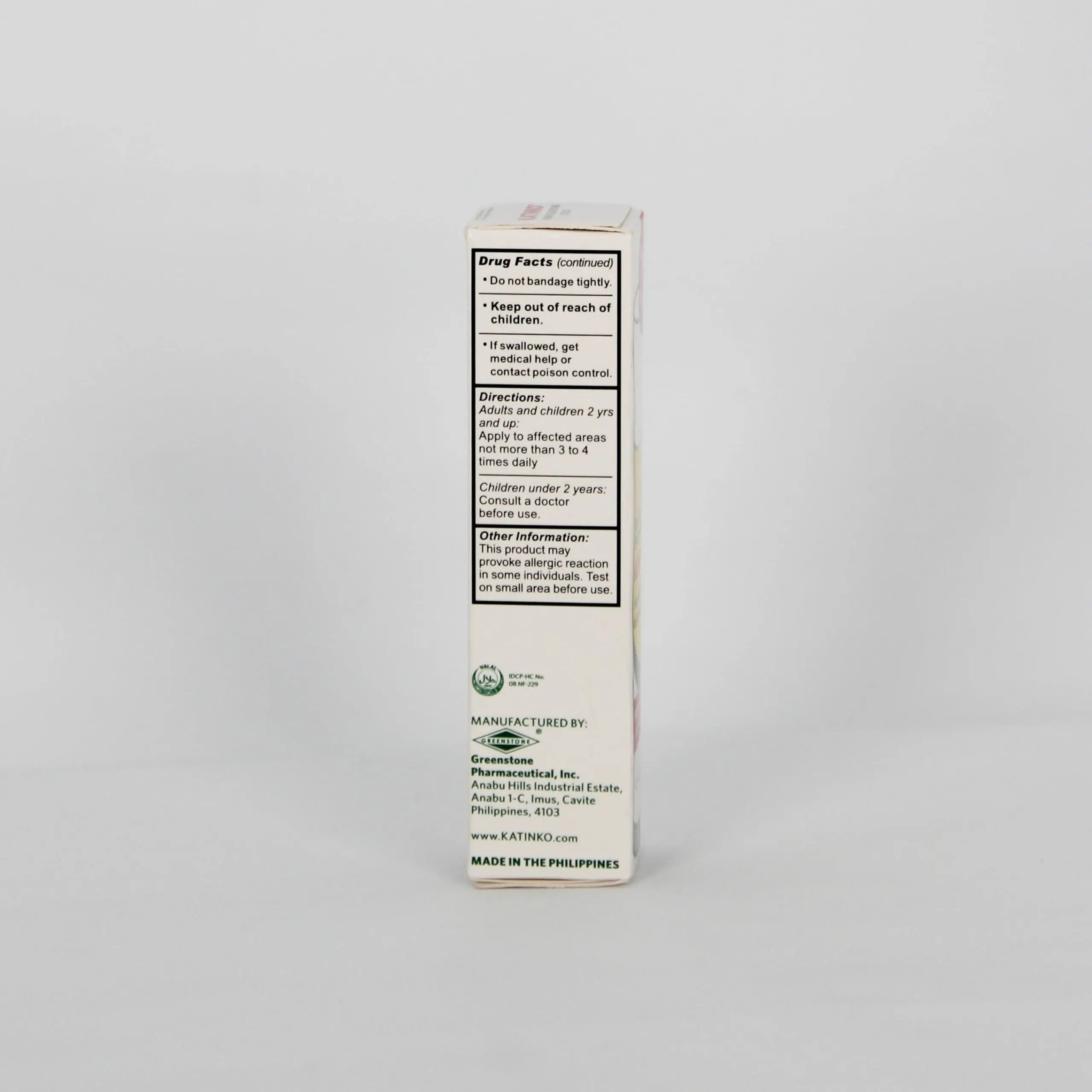 Katinko Pain and Itch Relieving Stick 12g - Effective for Muscle Strain, Neck Stiffness, Rheumatism, and Bruises (4) Katinko uk supplements