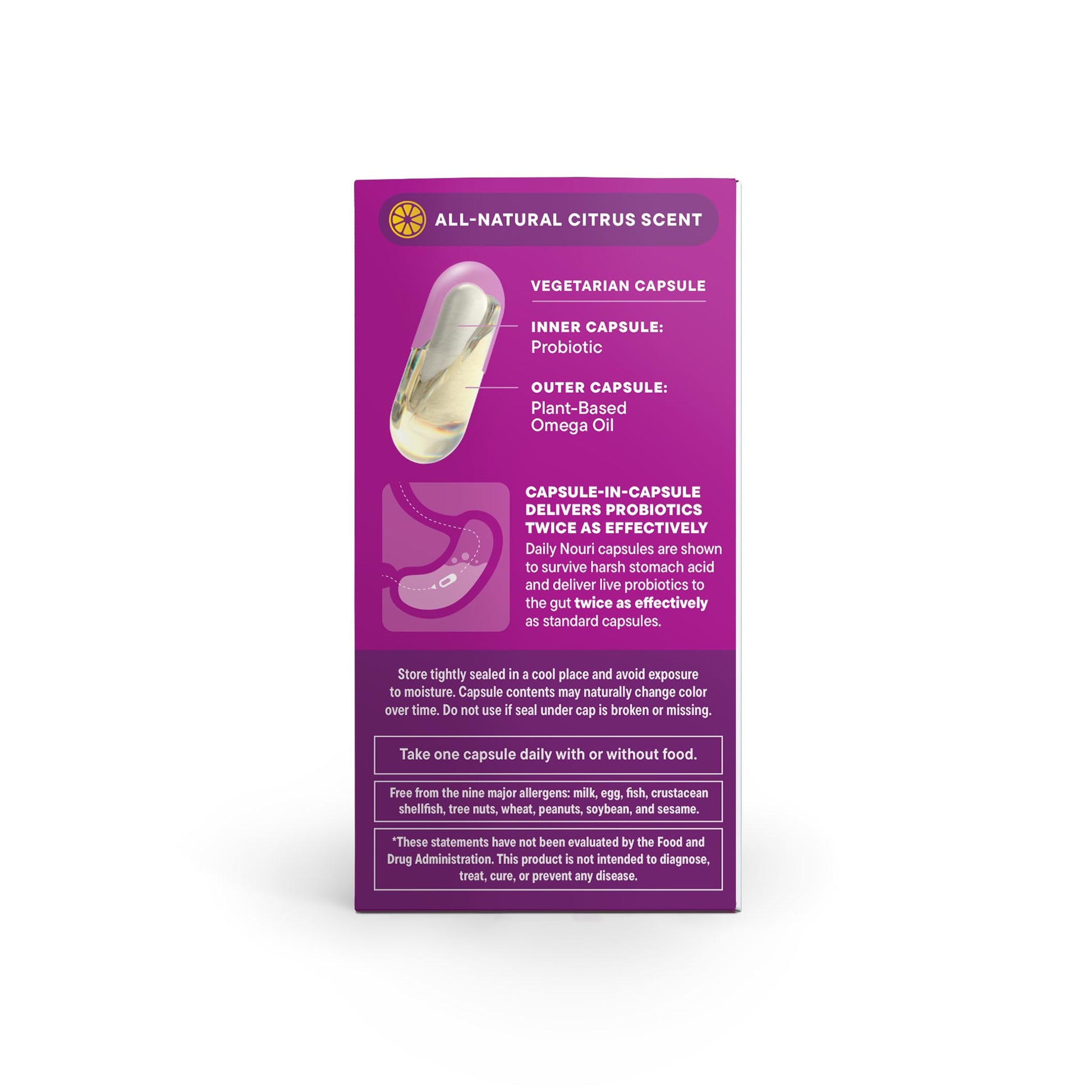 Daily Nouri Hormone Balance Probiotics for Women | Hormonal Balance Support | Vaginal pH + Gut Health | 7 Clinically Studied Strains + Omega | 30-Day Supply Daily Nouri uk supplements