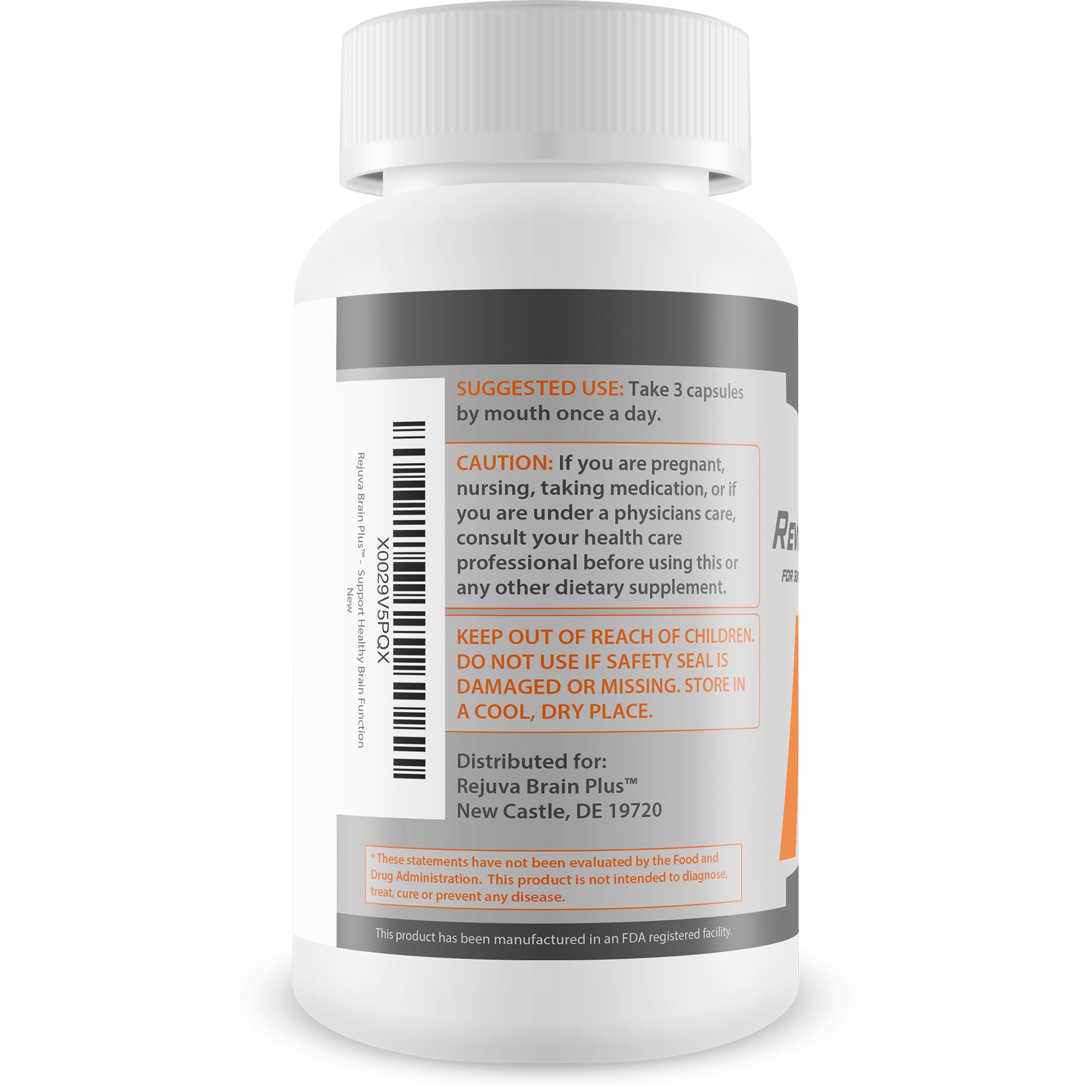 Rejuva Brain Plus Reviva Brain Plus IQ - Support Healthy Brain Function - Brain Boosting Complex Ultra Blend Formulated with Memory Support Nootropic Ingredients - Clarity - Focus - Performance Rejuva Brain Plus uk supplements
