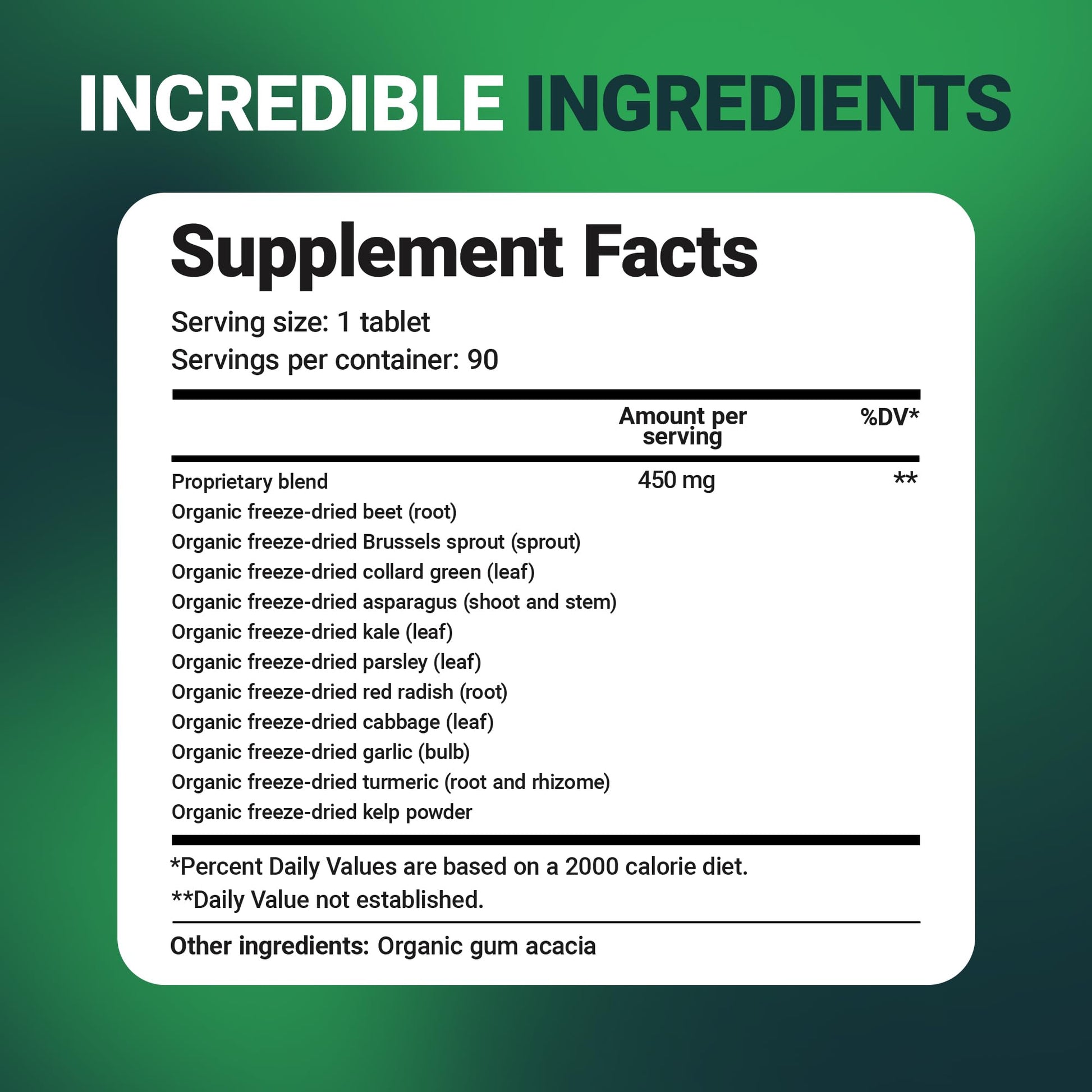 Dr. Berg's Greens Superfood Cruciferous Vegetable Tablets - Vegetable Supplements for Adults w/ 11 Phytonutrient Super Greens - Energy, Immune System & Liver Veggie Tablets - 90 Tablet Dr. Berg Nutritionals uk supplements