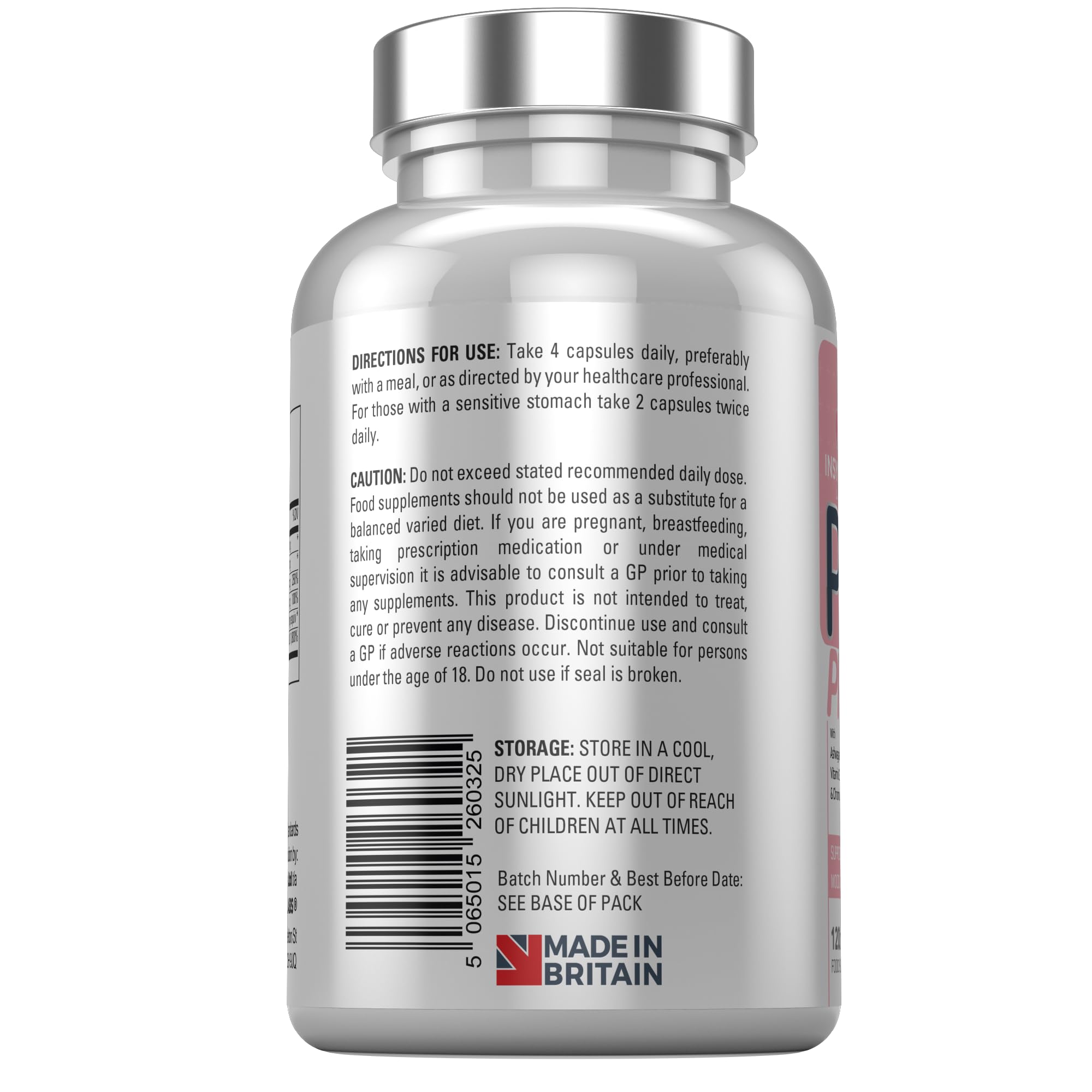 PCOS Pro - Ultra Premium Inositol PCOS Supplement (4X Extra Ingredients) Myo Inositol Insynergy Labs uk supplements