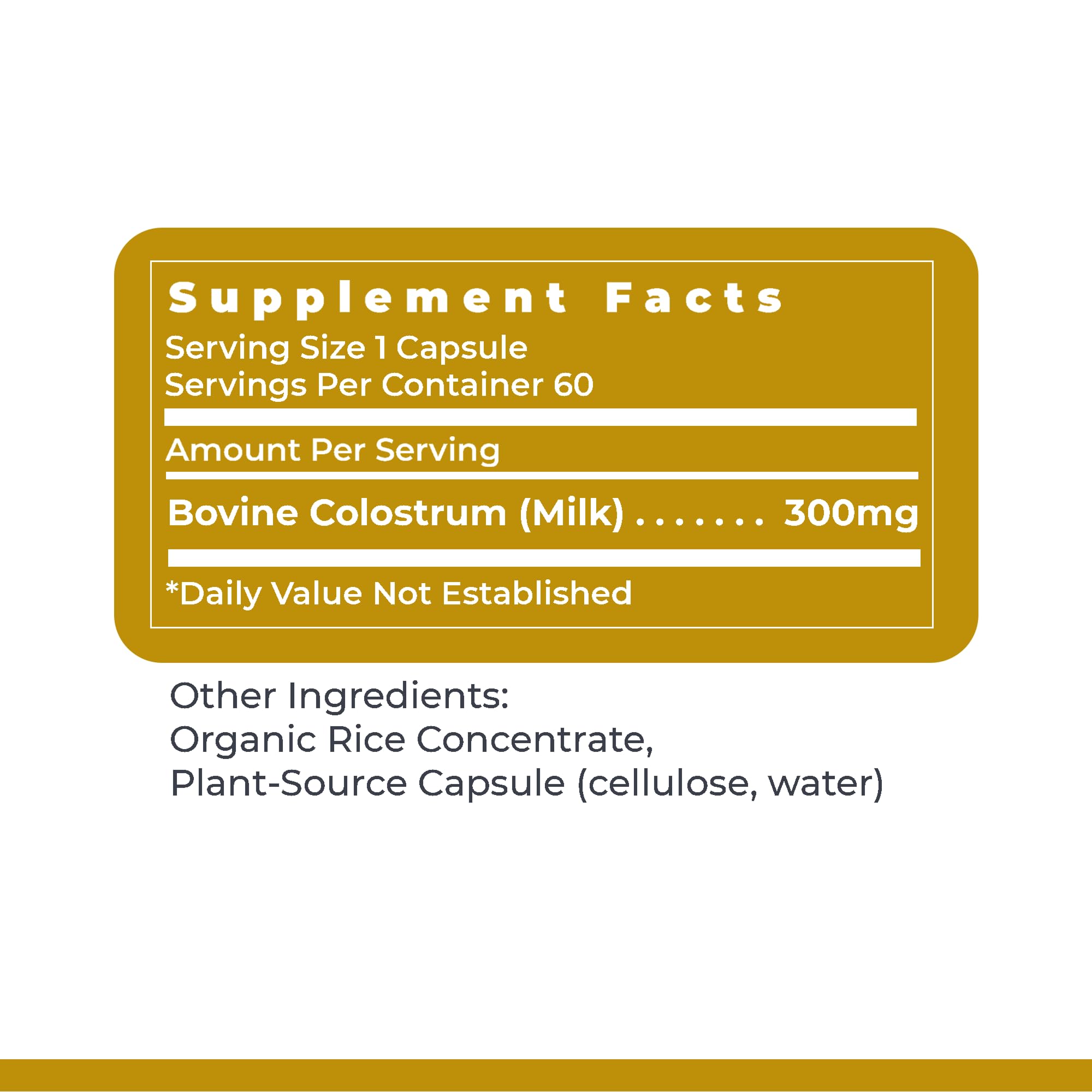 Premier Research Labs Colostrum-IgG - Colostrum Supplement, Bovine Colostrum for Humans, Cow Colostrum for Immune Health, Superfood with Lactoferrin, Amino Acids, Nucleotides - 60 Capsules Premier Research Labs uk supplements