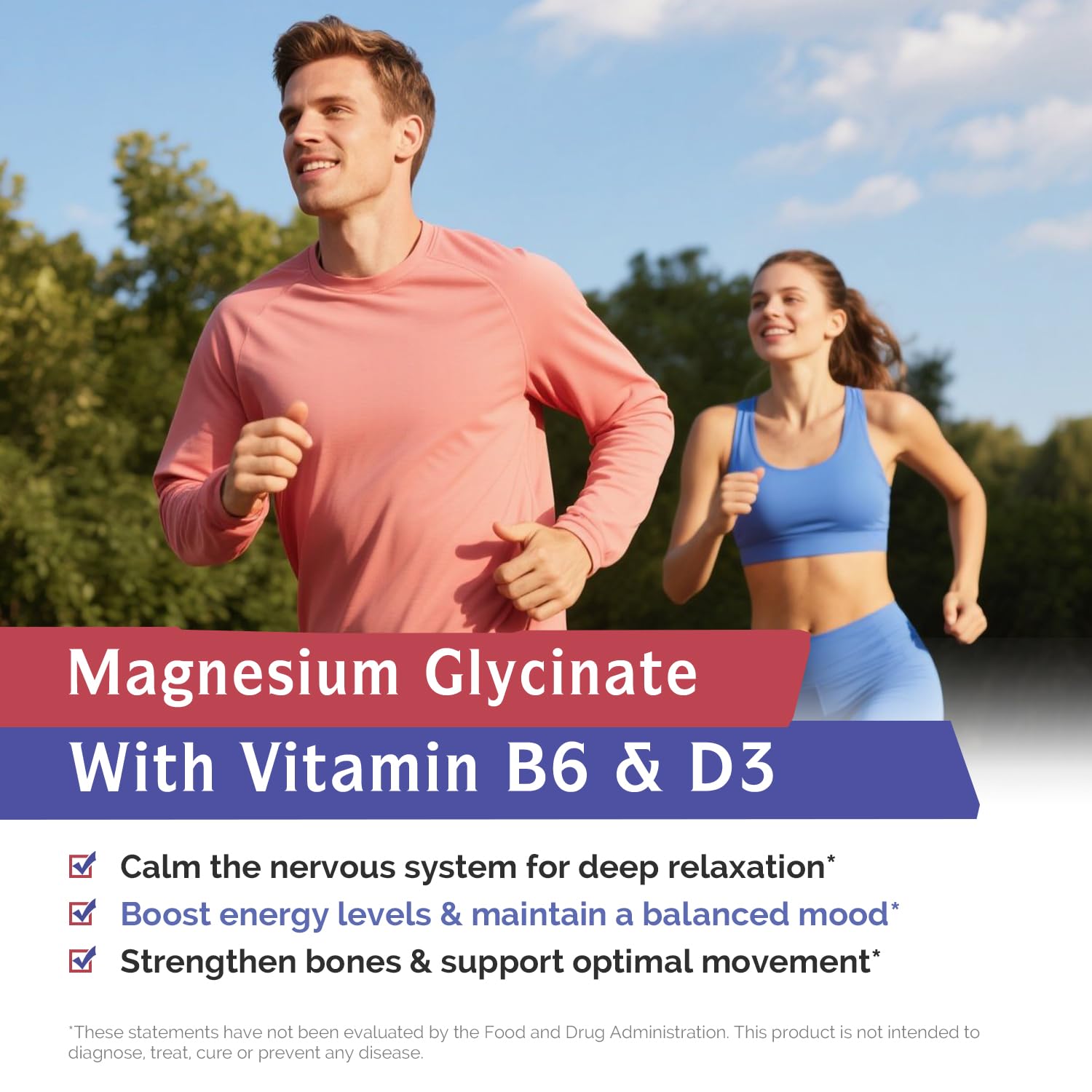 Innate Vitality Magnesium Glycinate Complex, 420mg Elemental Magnesium Per Serving, Enhanced Absorption, Black Pepper, Vitamin D3 & B6, Sleep Mood Bone Nerve Support, 180 Caps Innate Vitality uk supplements