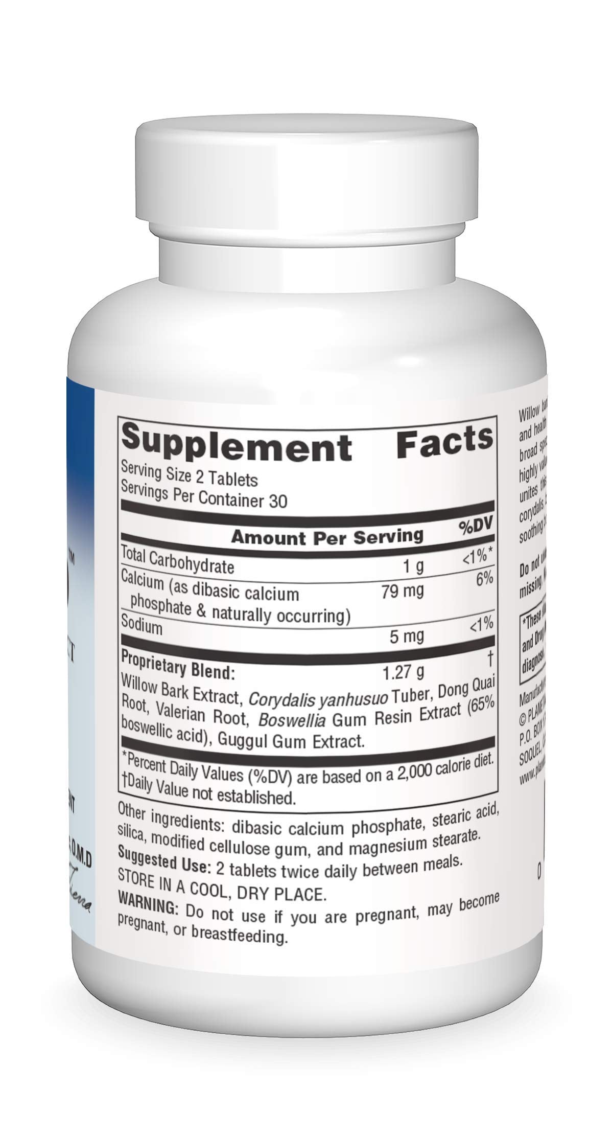 Planetary Herbals Willow Aid Tablets, 60 Count Planetary Herbals uk supplements
