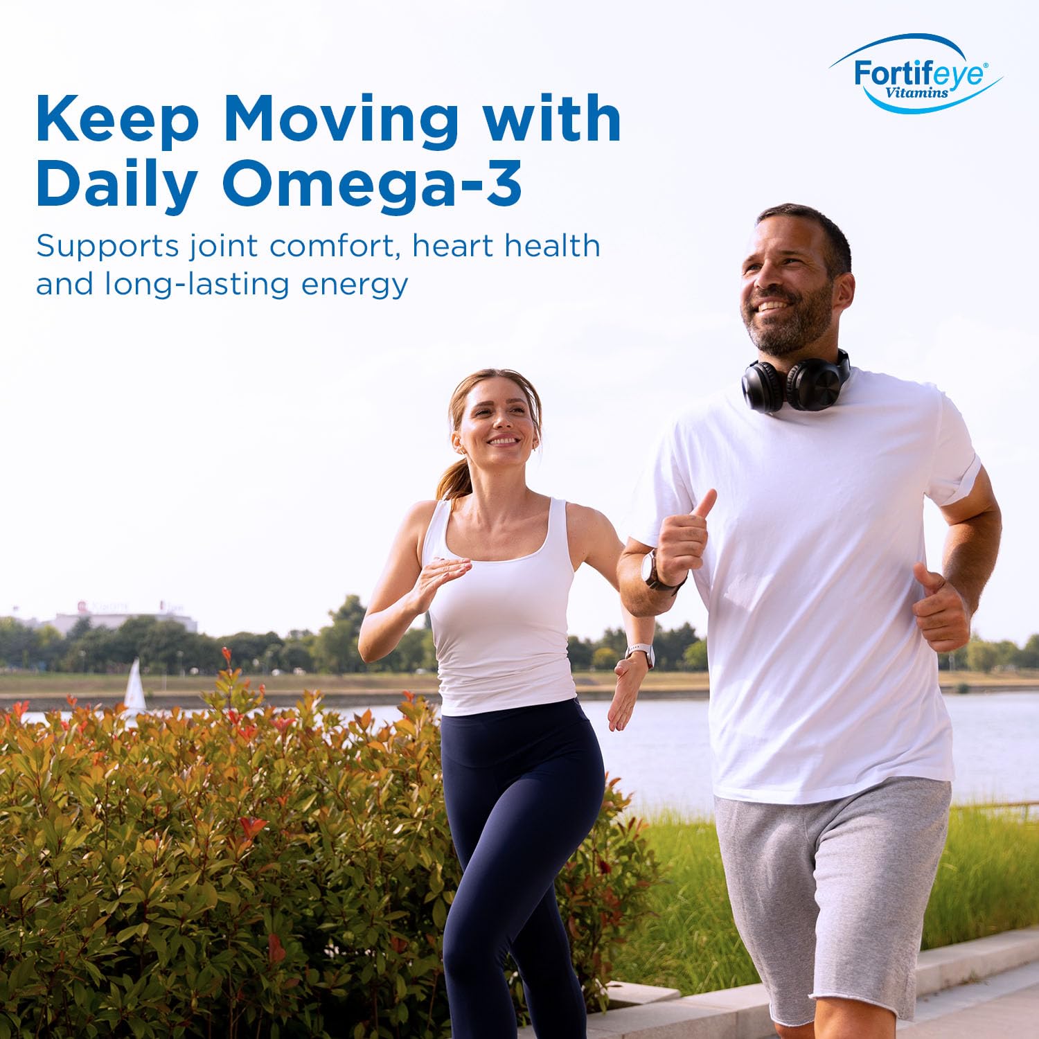 Omega 3 Fish Oil 60Count 1600 mg Made in Norway - High Potency Fish Oil Omega 3 Supplements Triglyceride Form with EPA and DHA Supplements for Women and Men No Fishy After Taste Natural Lemon Flavor Fortifeye Vitamins uk supplements