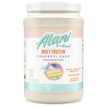 Alani Nu Whey Protein Powder Confetti Cake | 23g Protein with Low Sugar & Digestive Enzymes Alani Nu uk supplements