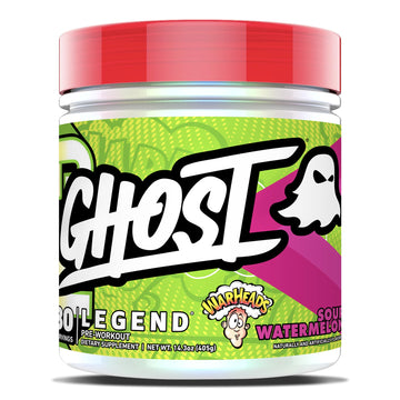 GHOST Legend V3 Pre-Workout Powder, Warheads Sour Watermelon - 30 Servings – Pre GHOST uk supplements