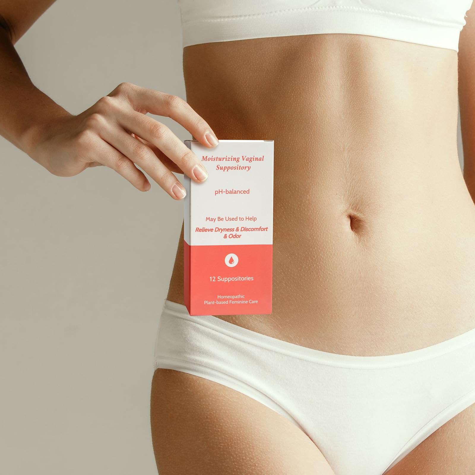 Vaginal Moisturizing Suppositories for Lasting Hydration & Comfort | Balances pH, Soothes Dryness Vagiria uk supplements