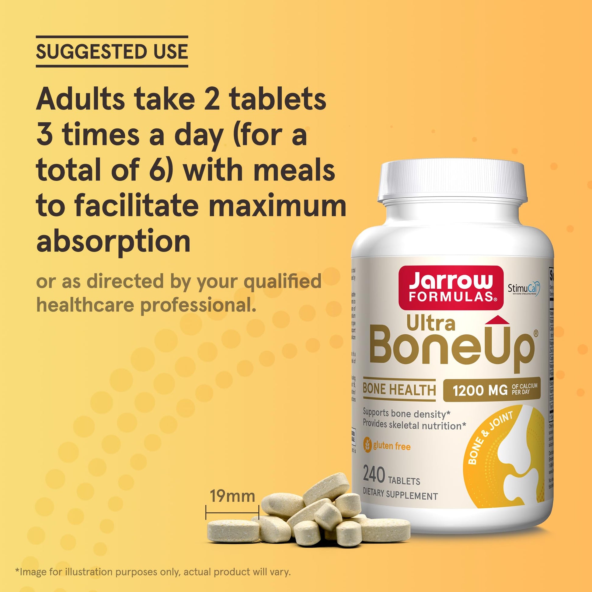 Jarrow Formulas® Ultra BoneUp®, Includes MK-7 and Silicon for Added Bone Support, 240 Bone Health Tablets Jarrow Formulas uk supplements