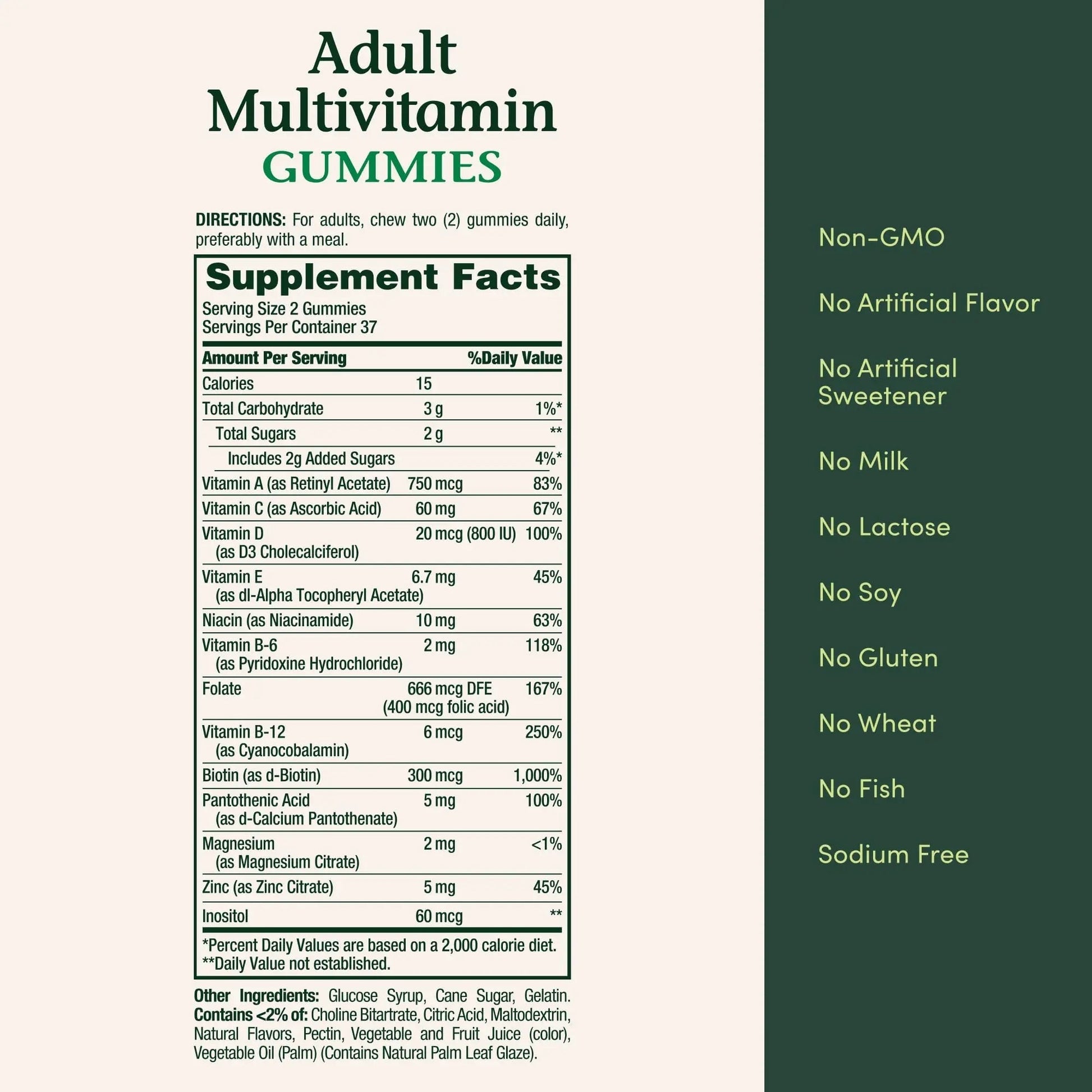 Nature's Bounty Adult Multivitamin Gummies, Vitamin Supplement, Daily Nutritional Needs, Orange, Cherry and Grape Flavor, 75 Gummies Nature's Bounty uk supplements