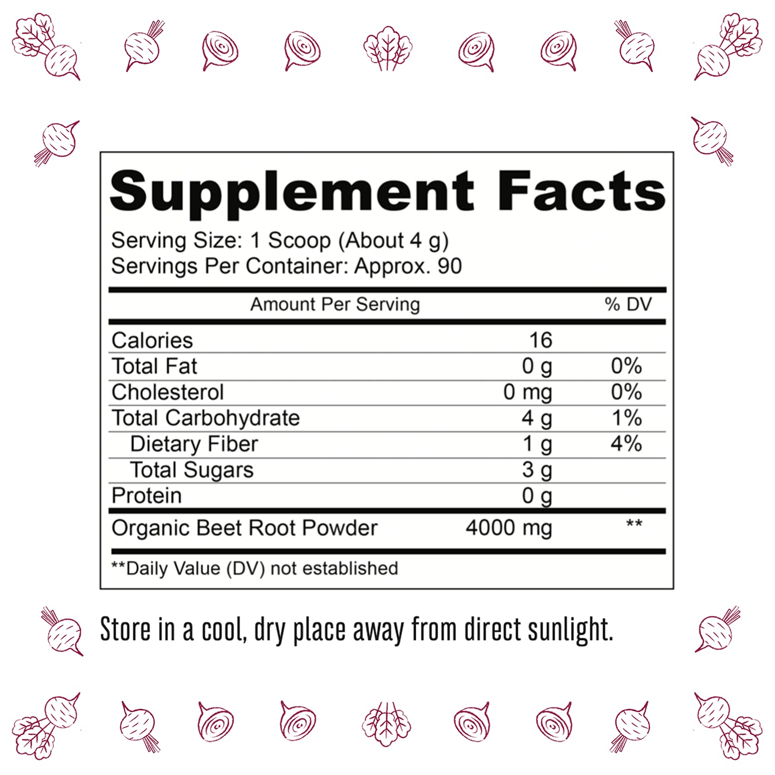 TruBaio Organic Beet Root Powder: Nitric Oxide Booster, Circulation and Stamina Increasing TruBaio uk supplements