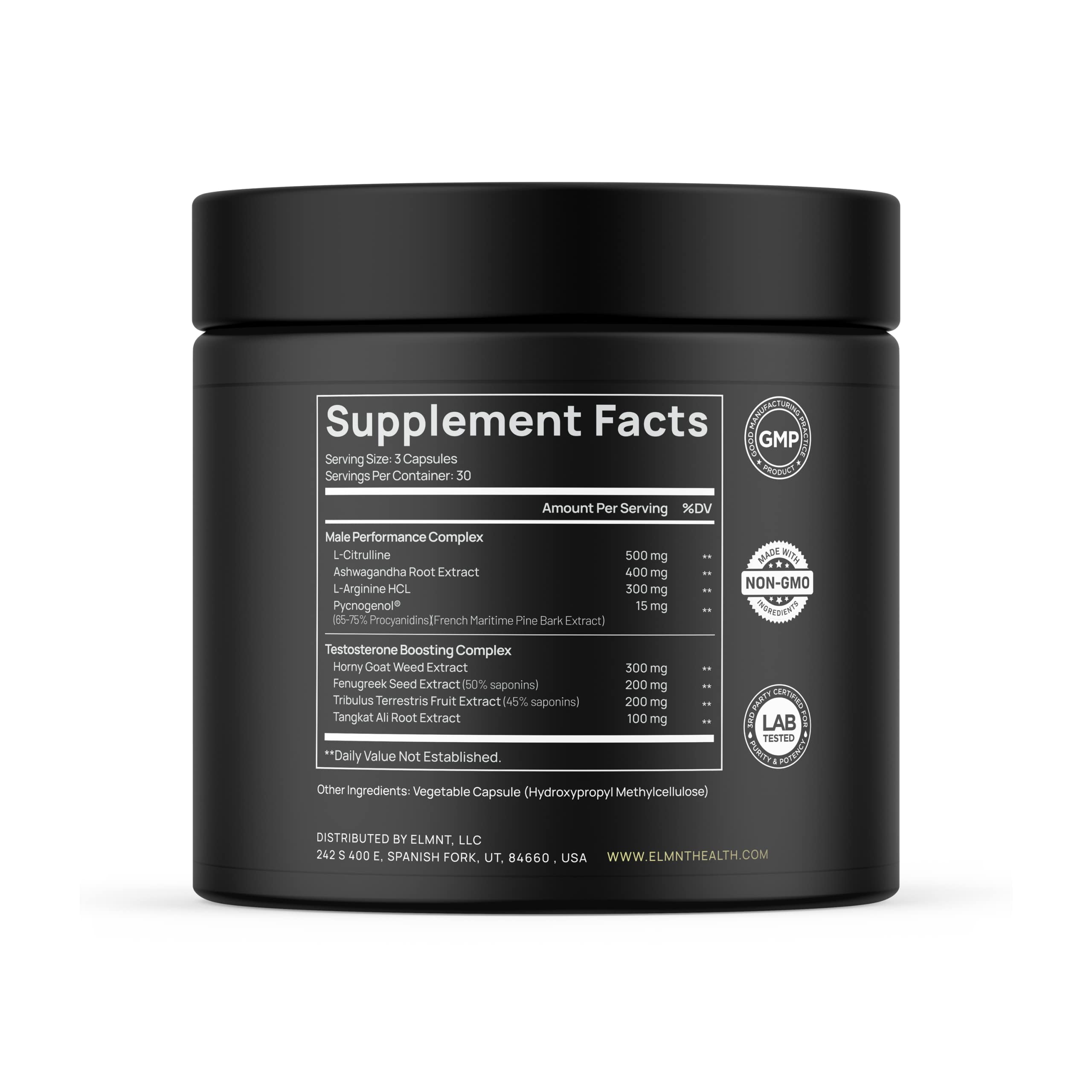 21,800mg Testosterone Booster for Men 8X Strength w. Ashwagandha, Tongkat Ali, Pycnogenol, Tribulus - Total T Male Enhancing Test Booster + Muscle Builder Workout Testosterone Supplement for Men TERRA ELMNT uk supplements