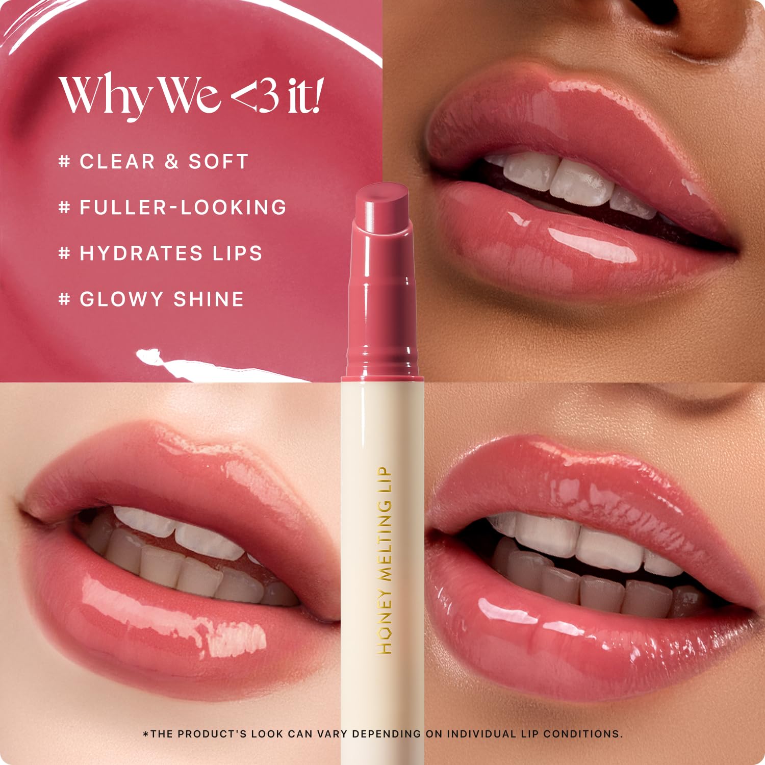 Nature Republic HONEY MELTING LIP (03 BERRY) SOFT LIP STICK, Hydrating Gloss, Moisturizing balms, Sheer tint, Shine & Glowy Finish, korean make up Nature Republic uk supplements