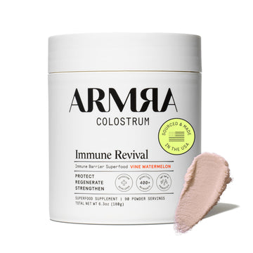 ARMRA Colostrum Powder | Vine Watermelon | Gut Health & Bloating | Skin & Hair | Immunity | Keto, Gluten & Fat-Free | 90 Servings ARMRA uk supplements